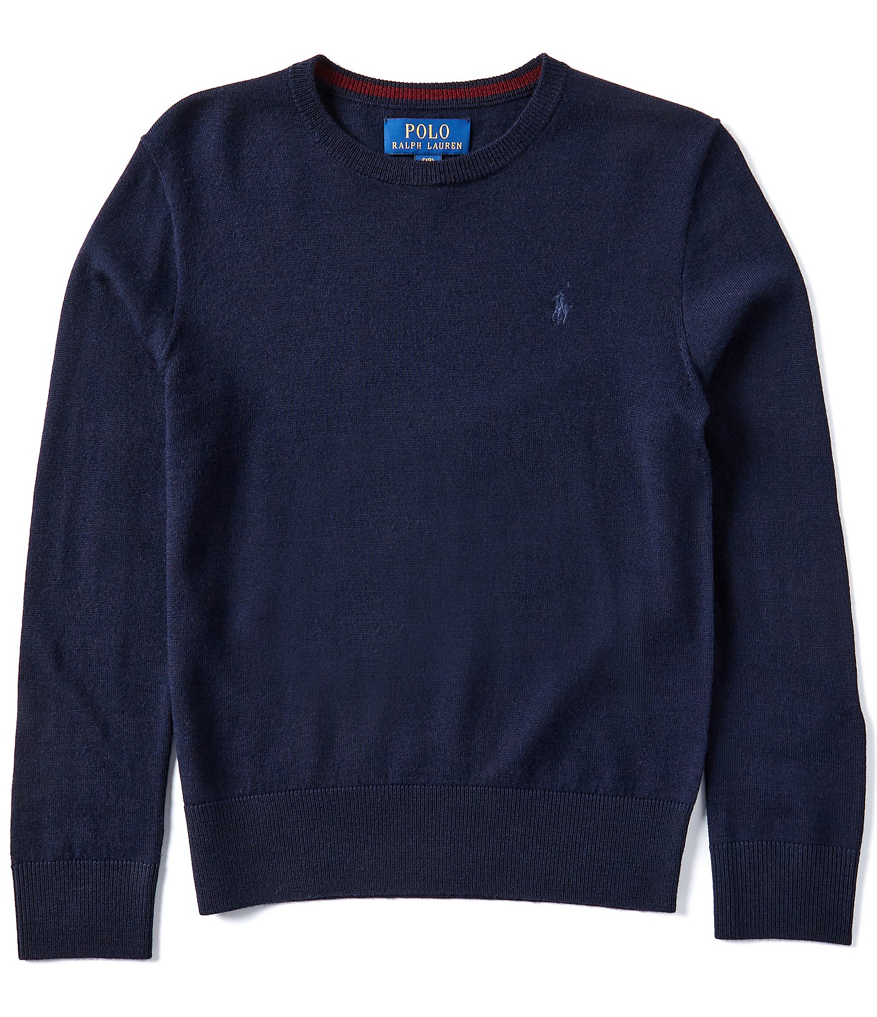 Polo Ralph Lauren Big Boys 8-20 Long Sleeve Wool Sweater