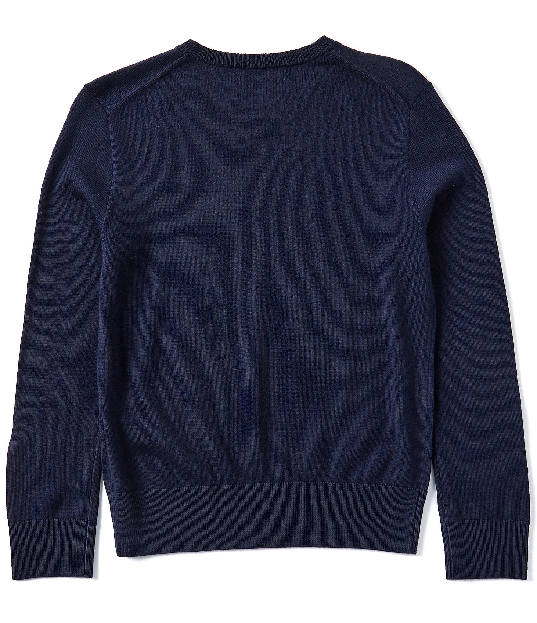 Polo Ralph Lauren Big Boys 8-20 Long Sleeve Wool Sweater