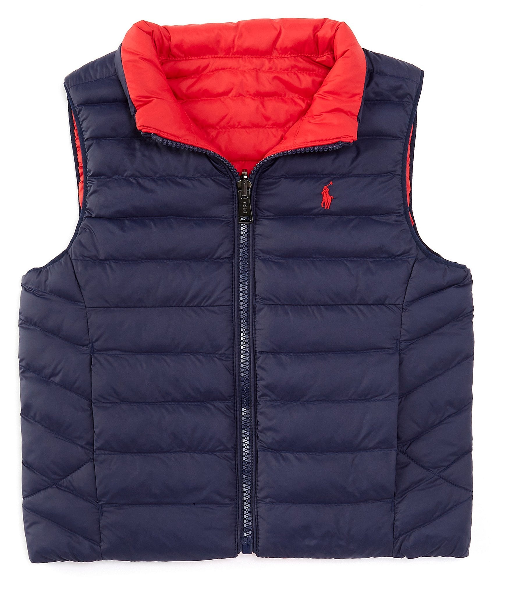 Polo Ralph Lauren Big Boys 8-20 P-Layer 2 Reversible Quilted Vest