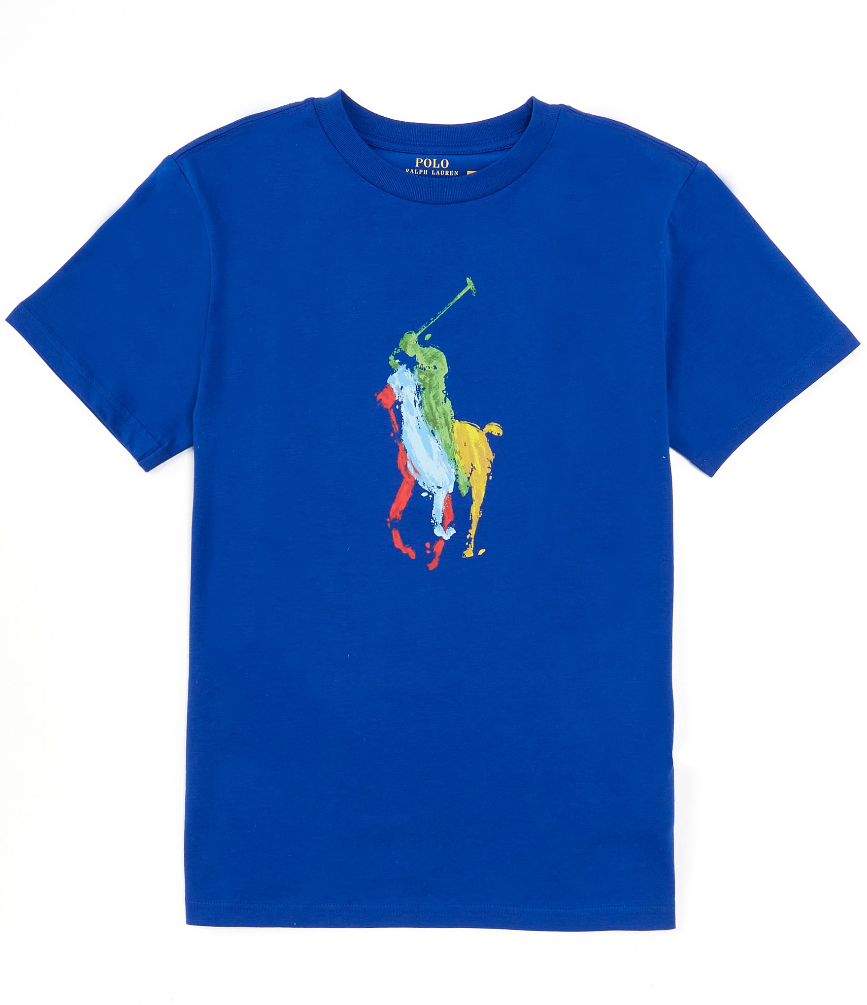 Polo Ralph Lauren Big Boys 8-20 Short Sleeve Big Pony Jersey T-Shirt ...