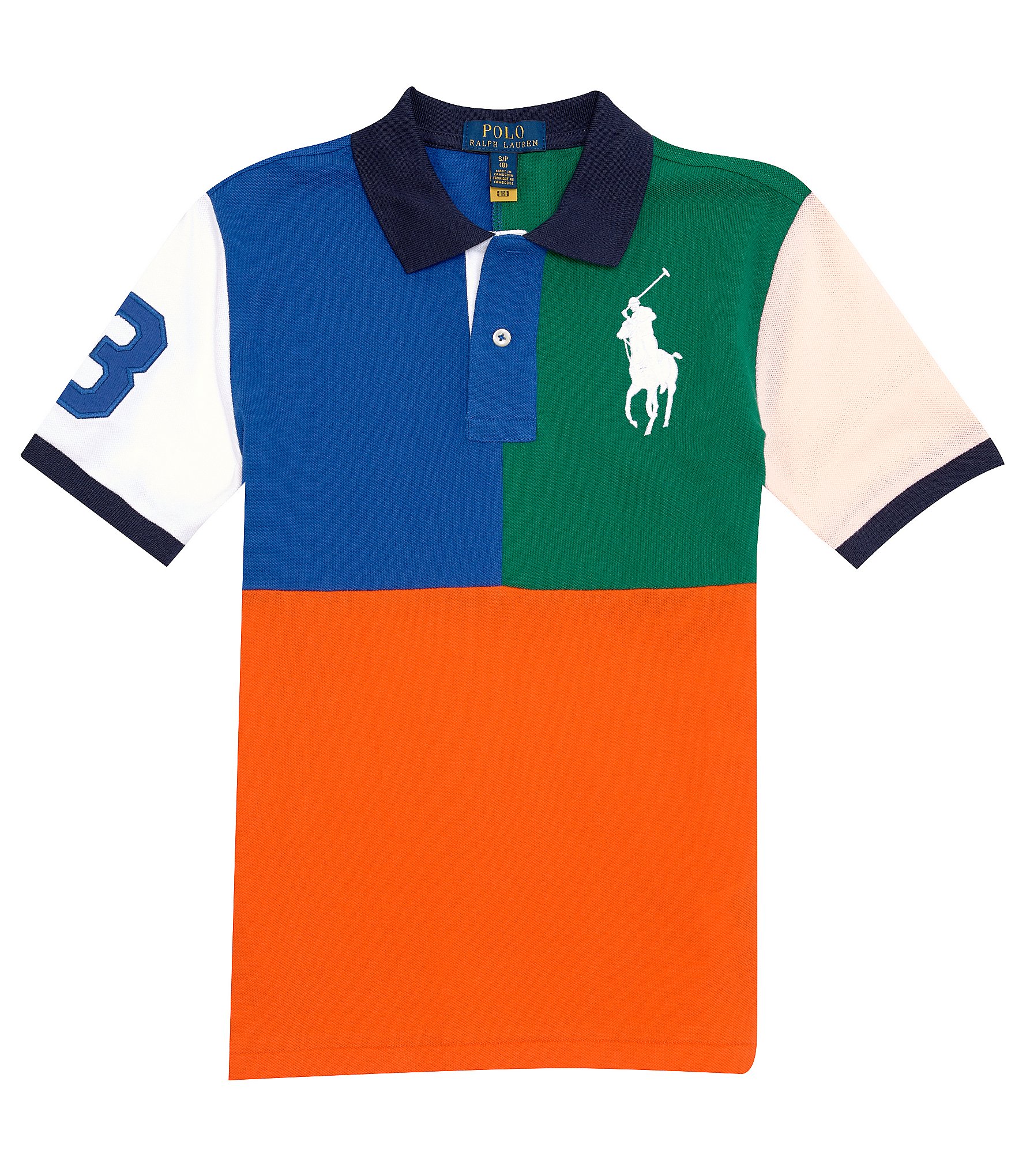 Polo Ralph Lauren Big Boys 8-20 Short-Sleeve Big Pony Mesh Polo Shirt |  Dillard's