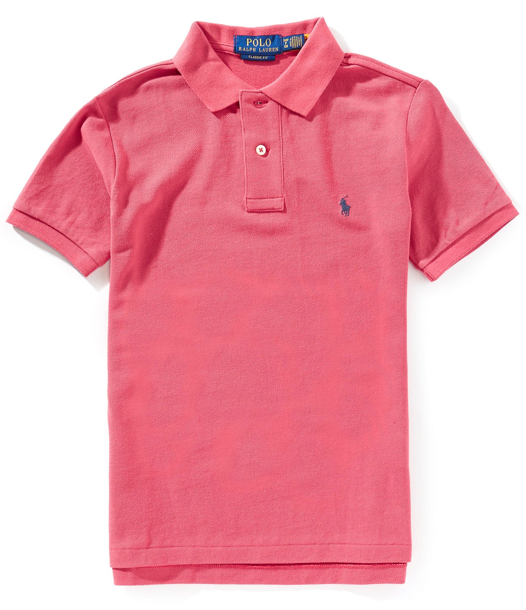 Polo Ralph Lauren Big Boys 8-20 Short Sleeve Classic Fit Polo Ralph Lauren Big Boys 8-20 Short Sleeve Classic Fit