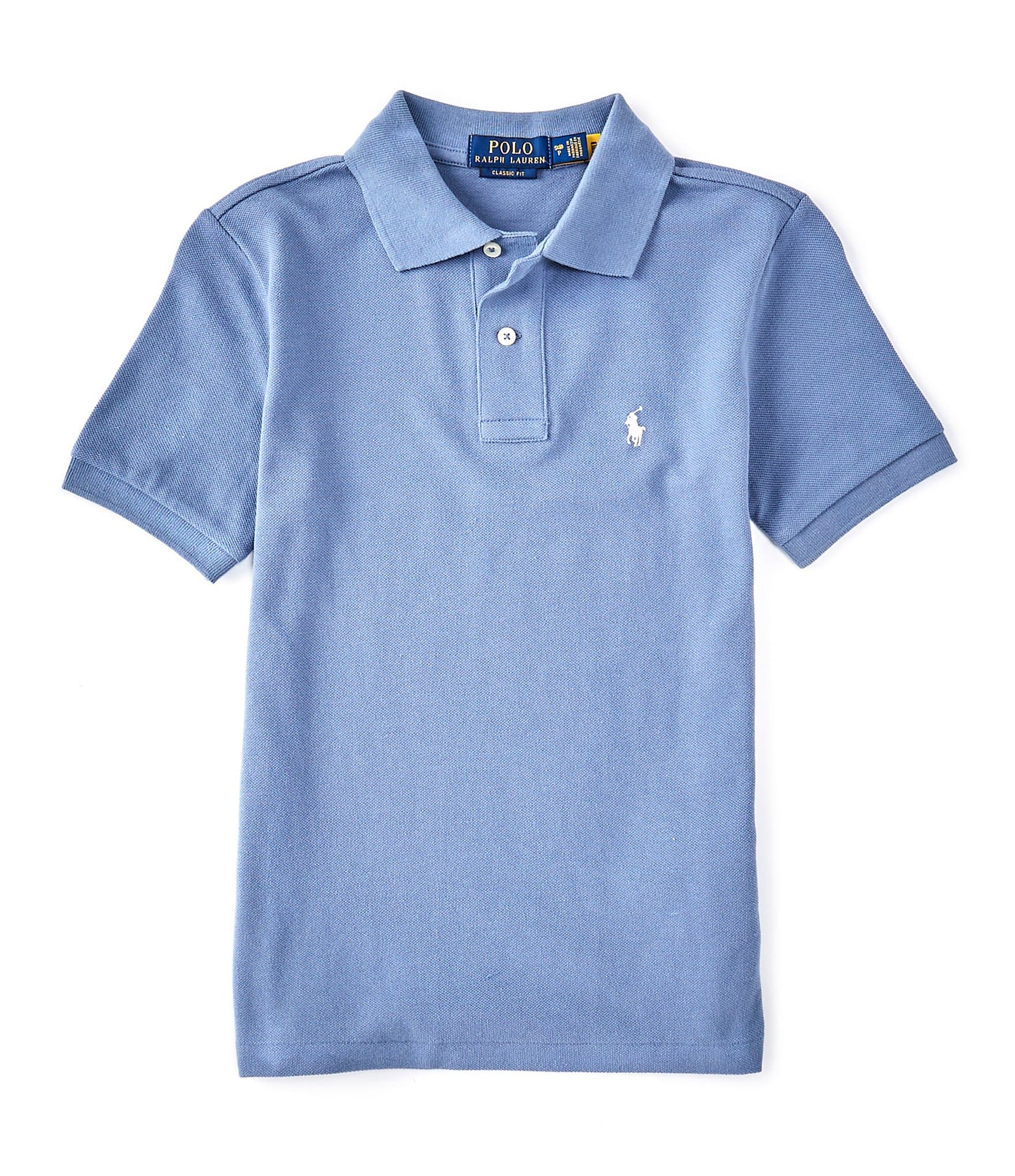 Polo Ralph Lauren Big Boys 8-20 Short-Sleeve Iconic Mesh Polo Shirt ...