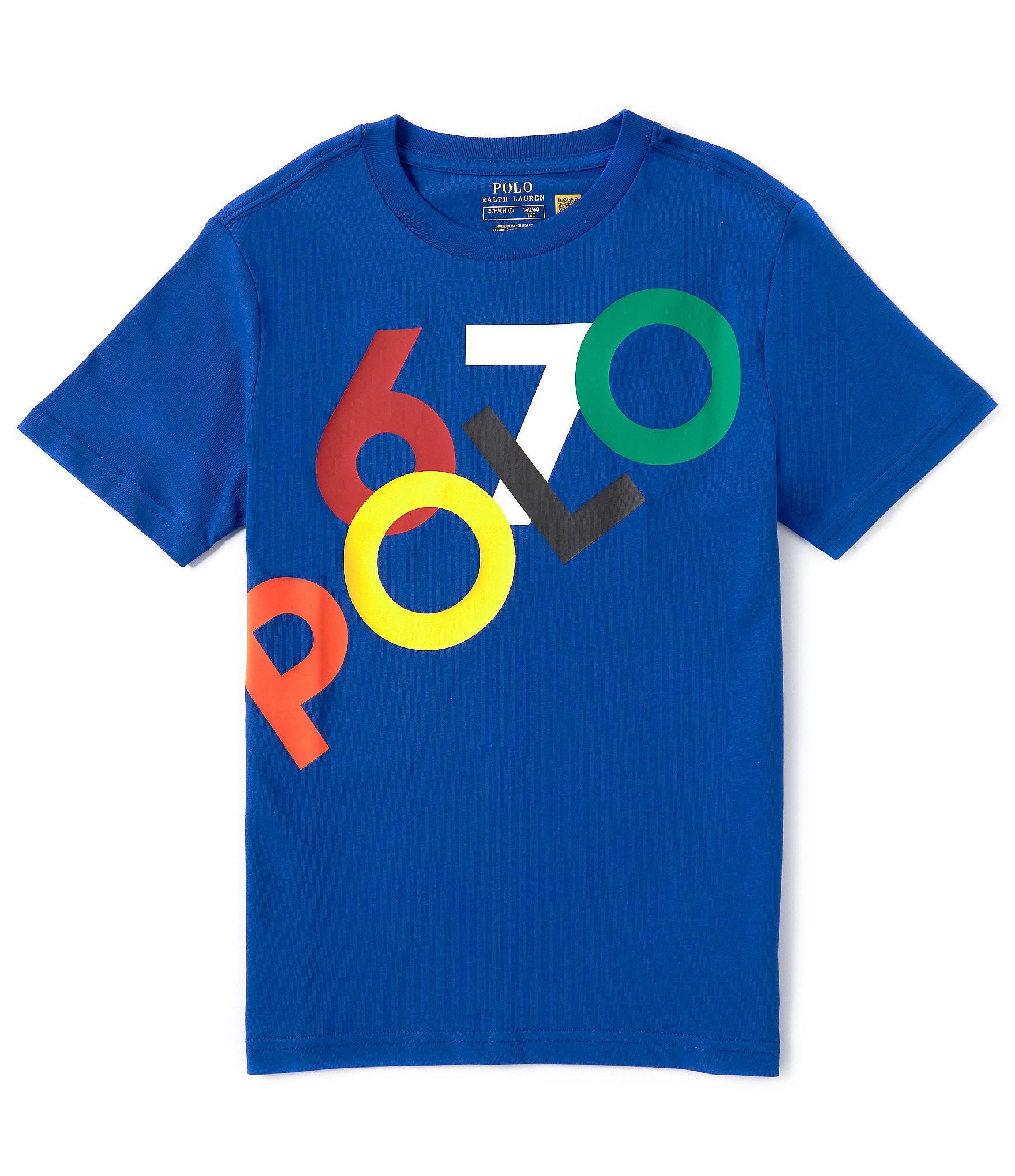 Polo Ralph Lauren Big Boys 8-20 Short-Sleeve Logo Jersey T-Shirt