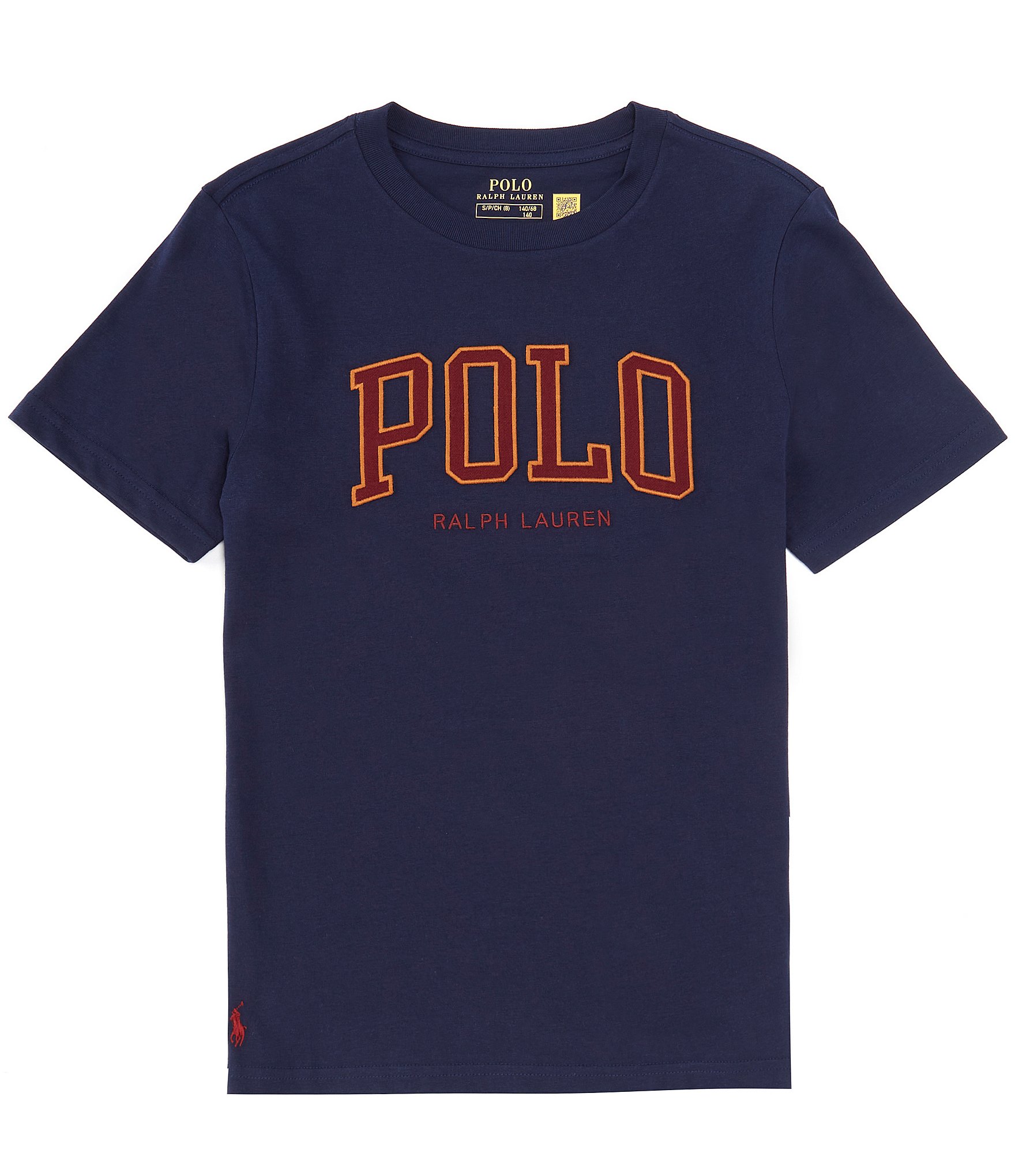 Polo Ralph Lauren Big Boys 8-20 Short Sleeve Logo Jersey T