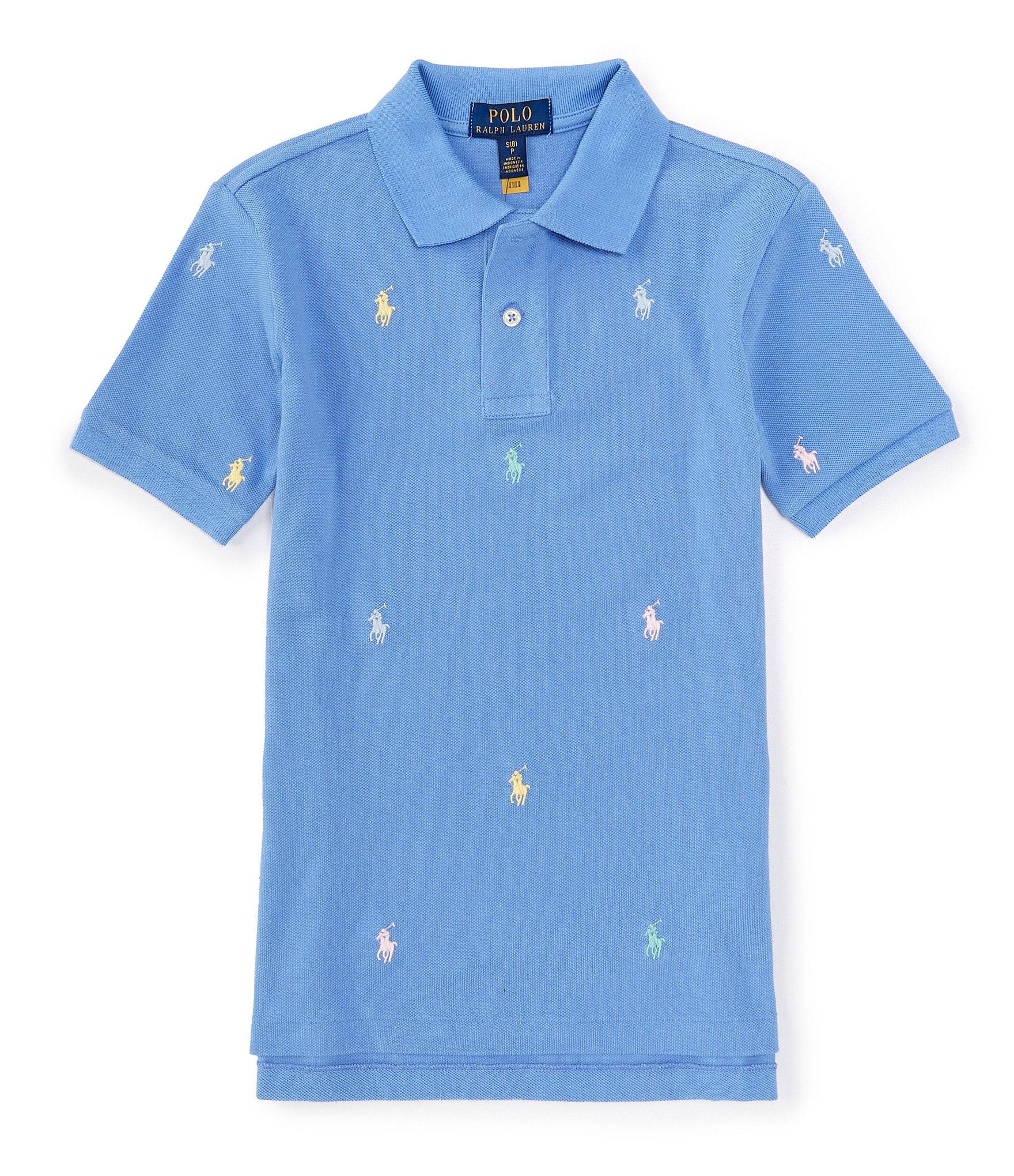 Polo Ralph Lauren Big Boys 8-20 Short Sleeve Polo Pony Mesh Polo Shirt |  Dillard's