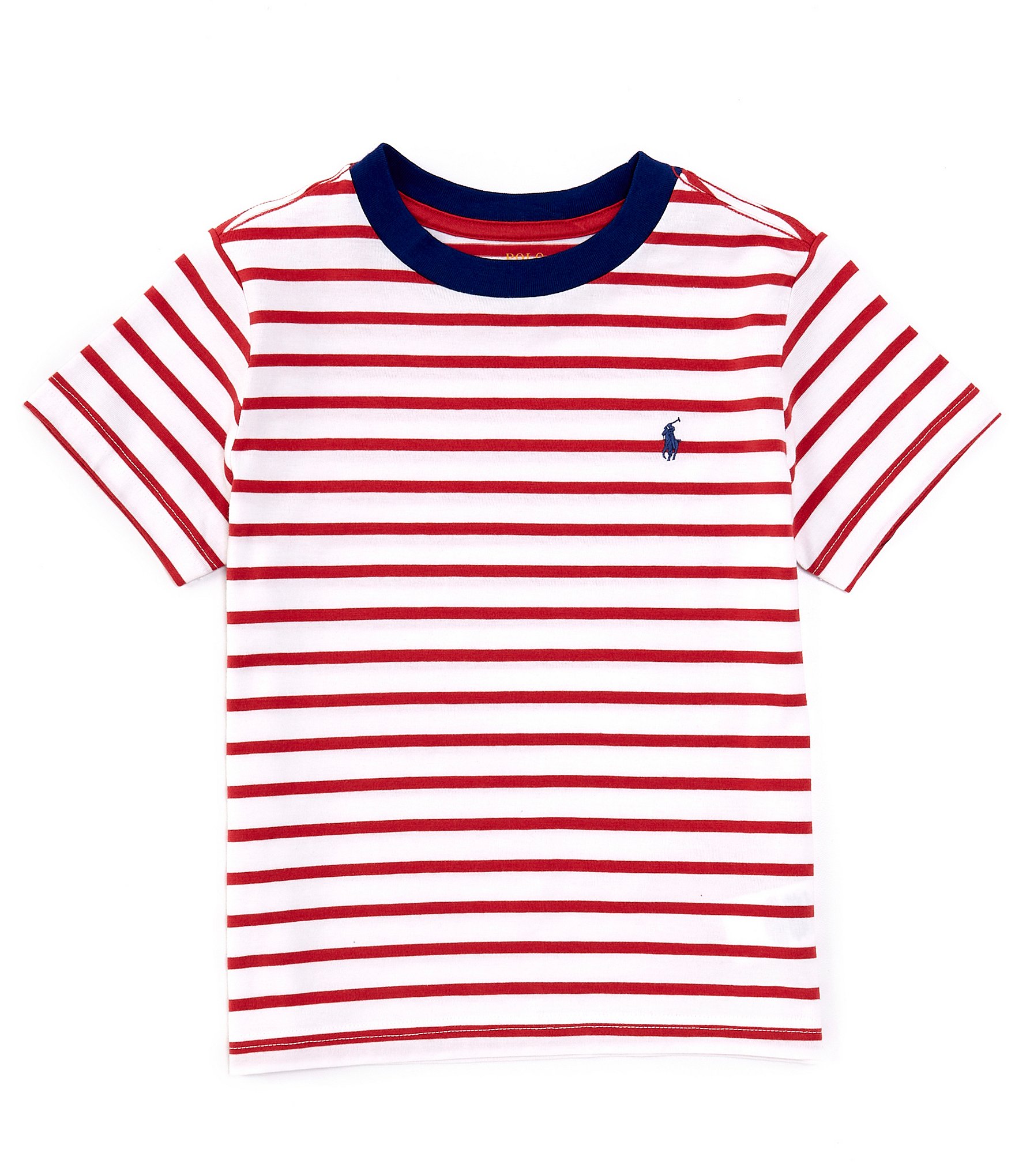 Polo Ralph Lauren Big Boys 8-20 Short Sleeve Striped Jersey T-Shirt