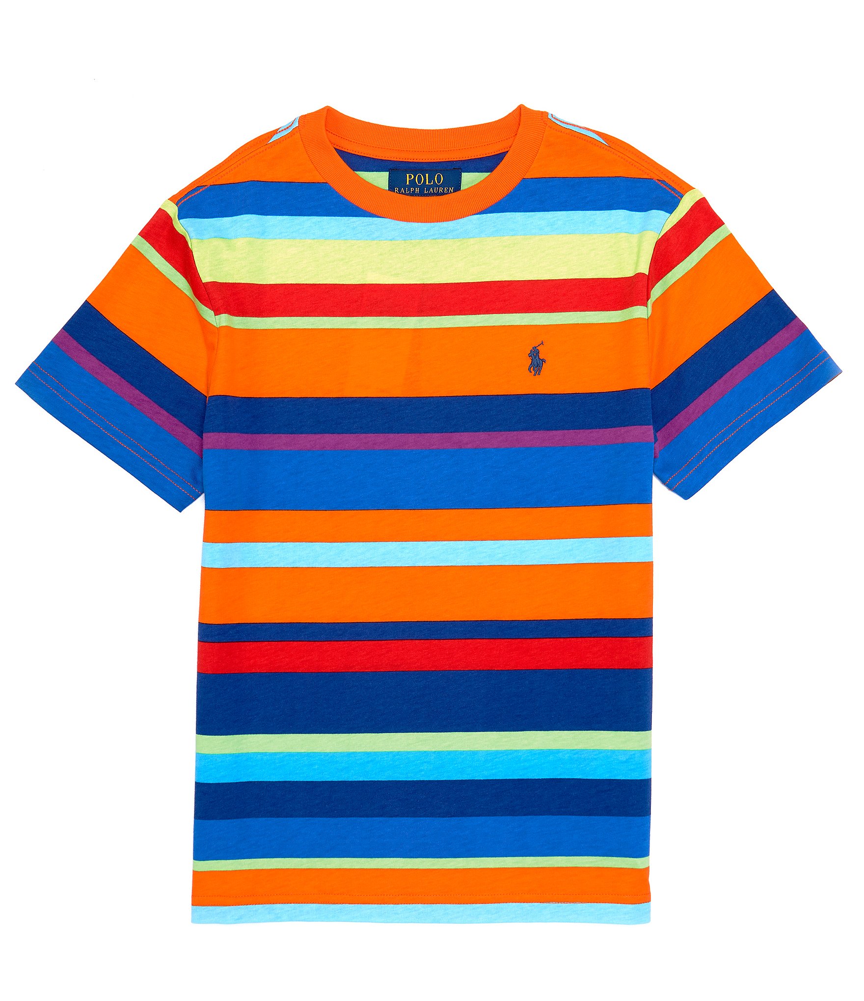 Polo Ralph Lauren Big Boys 8-20 Short Sleeve Striped Jersey T-Shirt ...