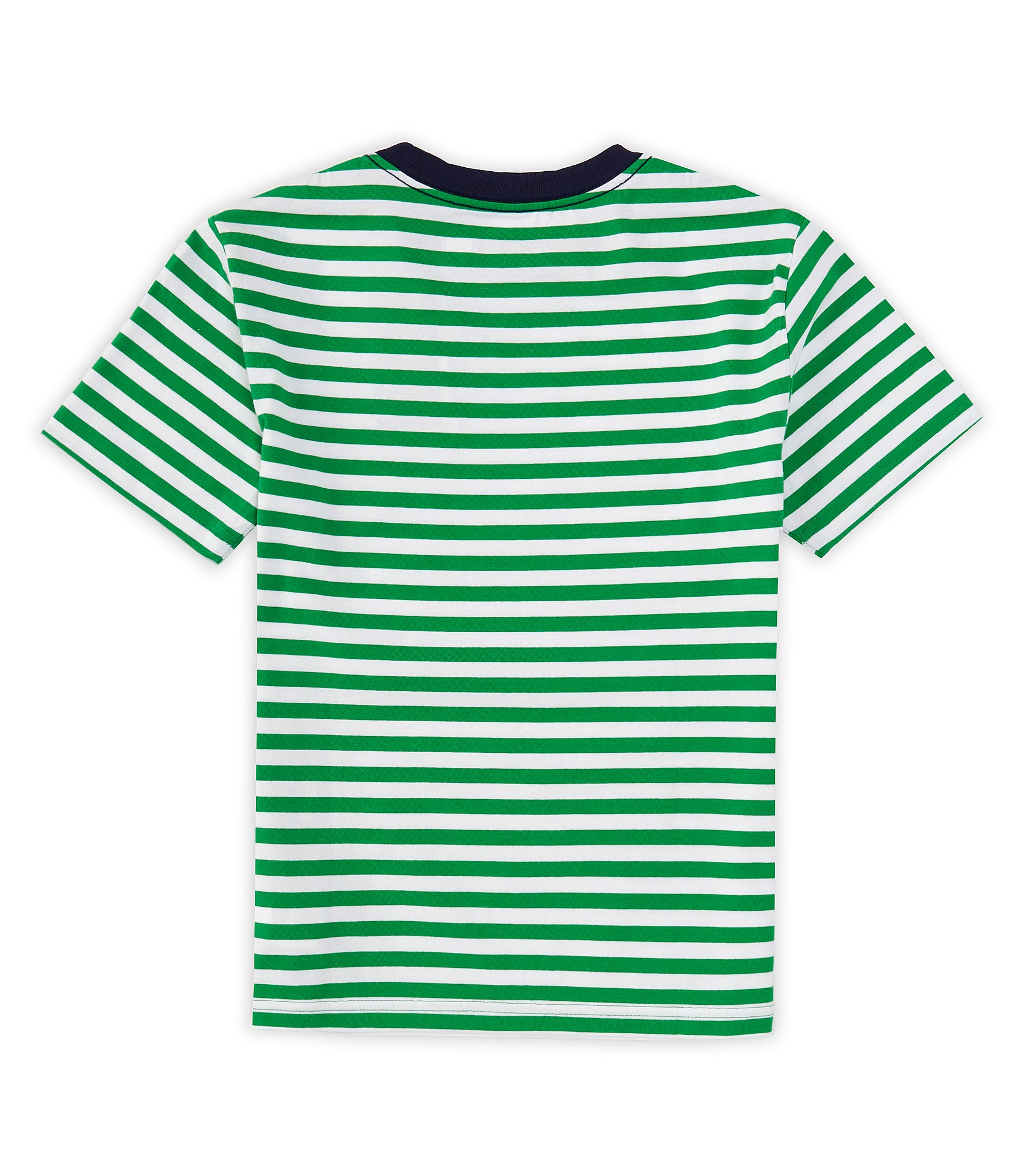 Polo Ralph Lauren Big Boys 8-20 Short Sleeve Striped Pocket Knit Jersey T-Shirt