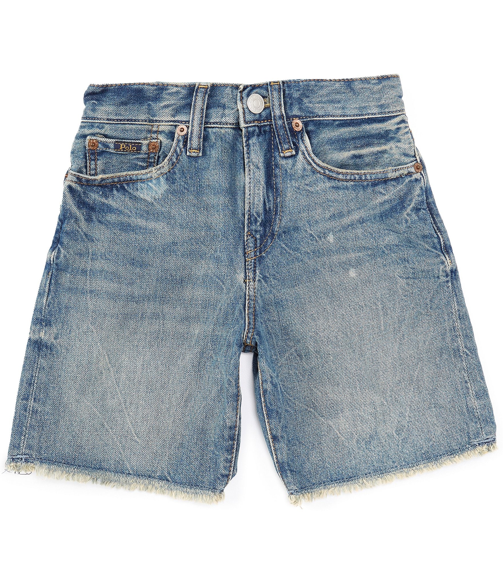 Polo Ralph Lauren Big Boys 8-20 Sullivan Slim Cut-Off Denim Shorts