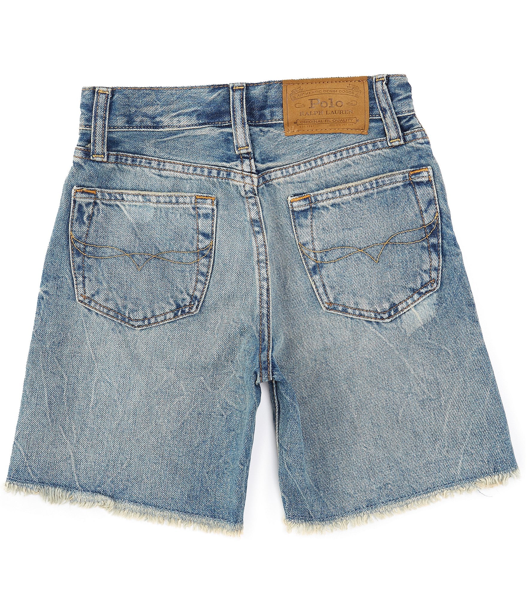 Polo Ralph Lauren Big Boys 8-20 Sullivan Slim Cut-Off Denim Shorts