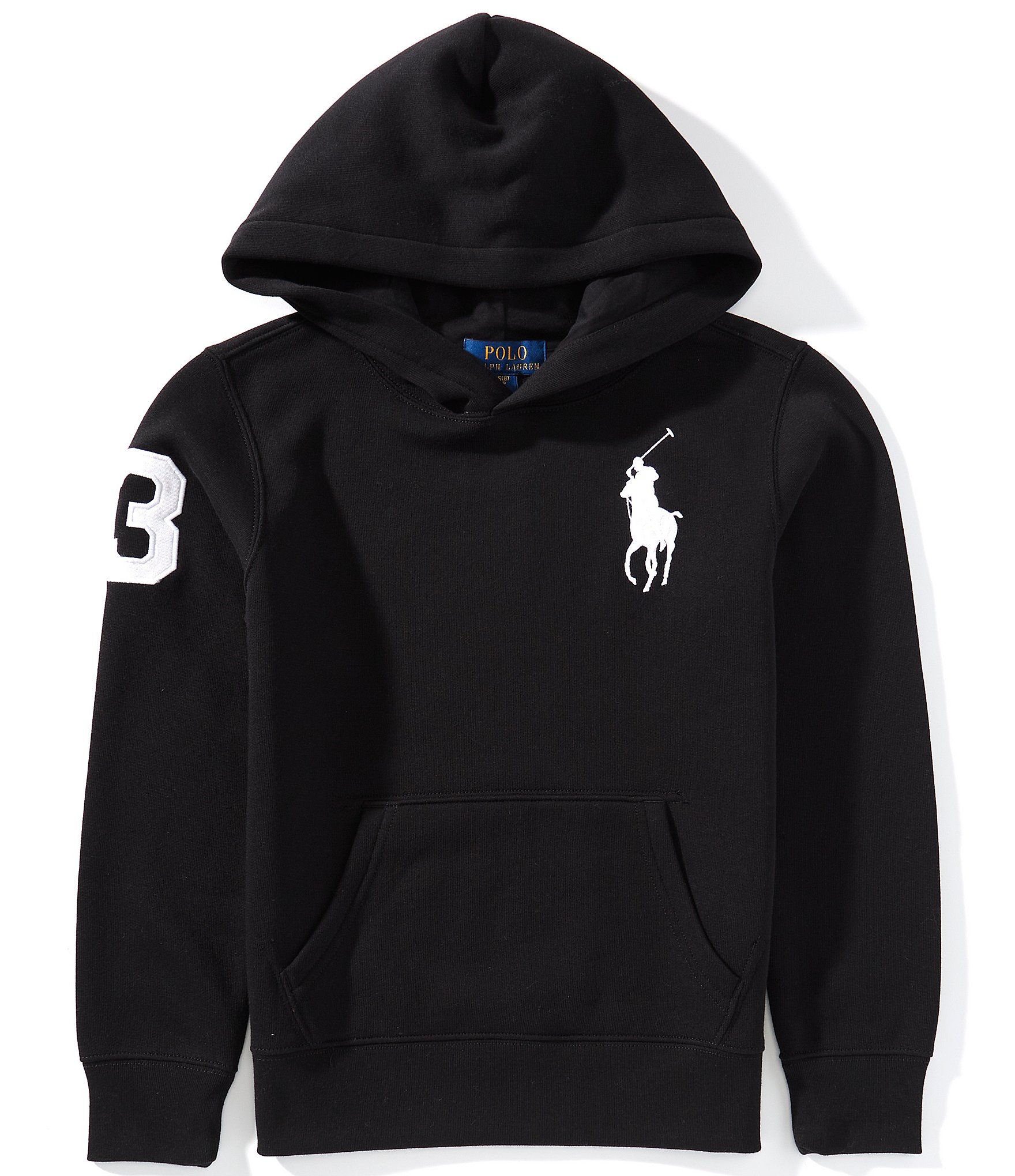 Polo Ralph Lauren Big Boys Long-Sleeve Big Pony Fleece Hoodie