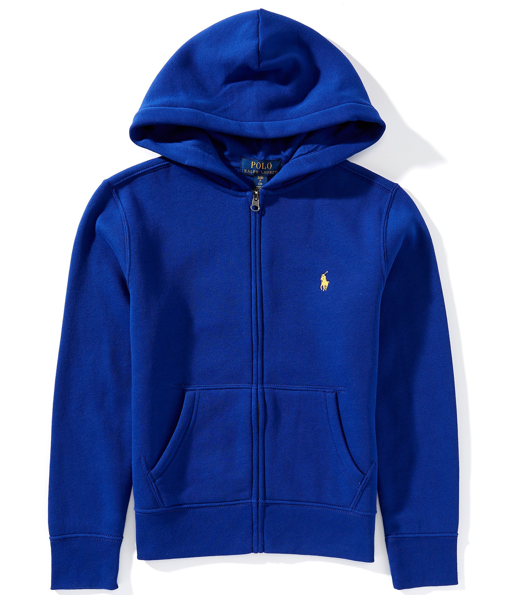 Polo Ralph Lauren Big Boys Long-Sleeve Full-Zip Fleece Hooded Jacket