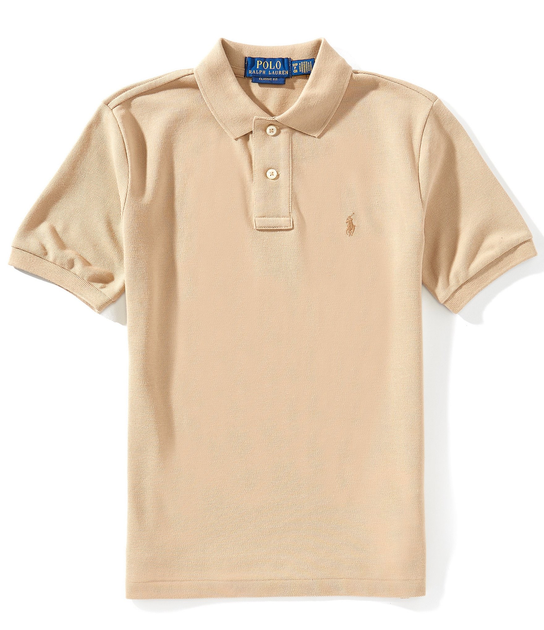 Polo Ralph Lauren Big Boys Short-Sleeve Iconic Mesh Polo Shirt