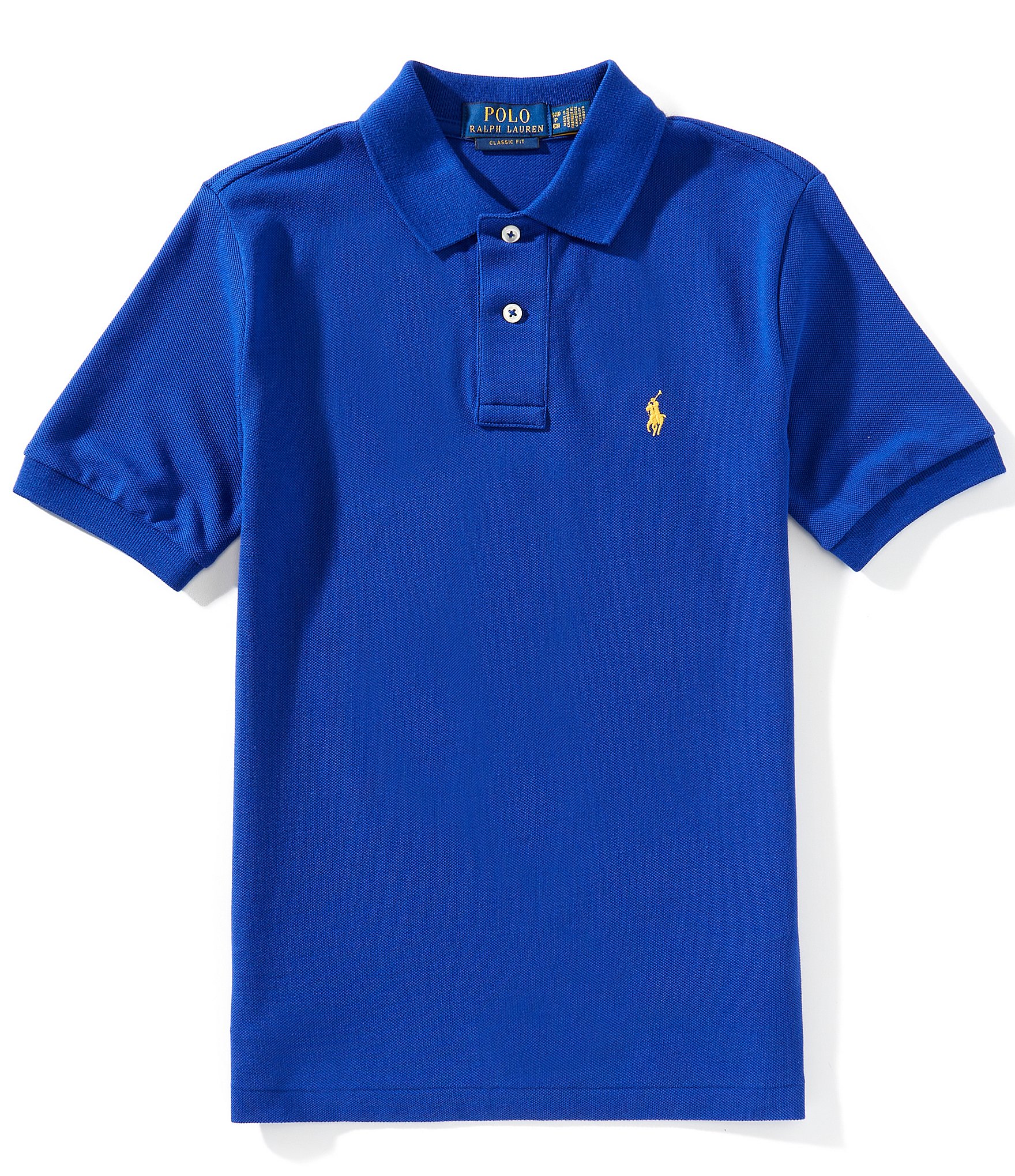 Polo Ralph Lauren Big Boys Short-Sleeve Iconic Mesh Polo Shirt