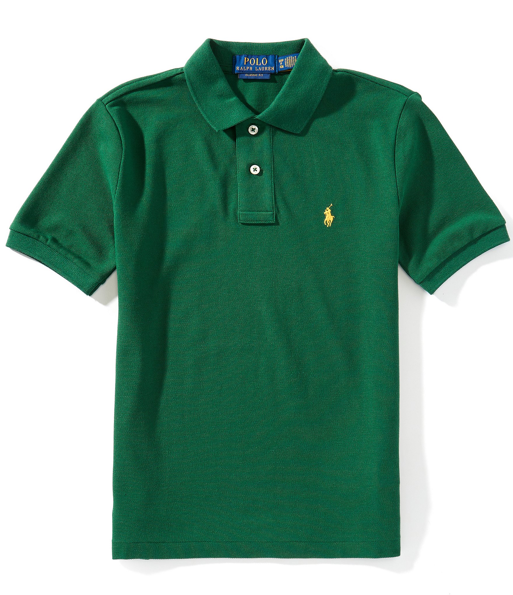 Polo Ralph Lauren Big Boys Short-Sleeve Iconic Mesh Polo Shirt