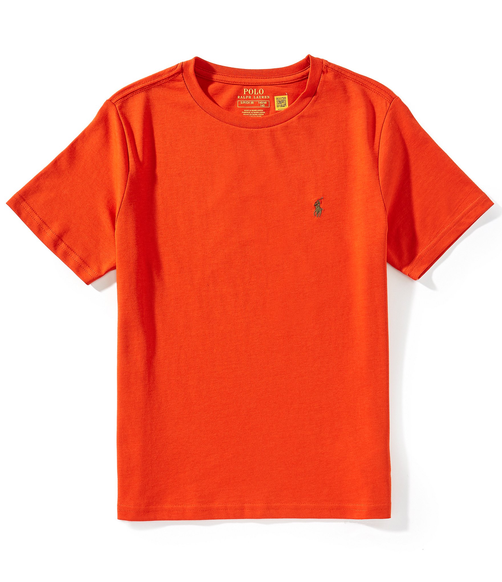 Polo Ralph Lauren Big Boys Short Sleeve Jersey T-Shirt