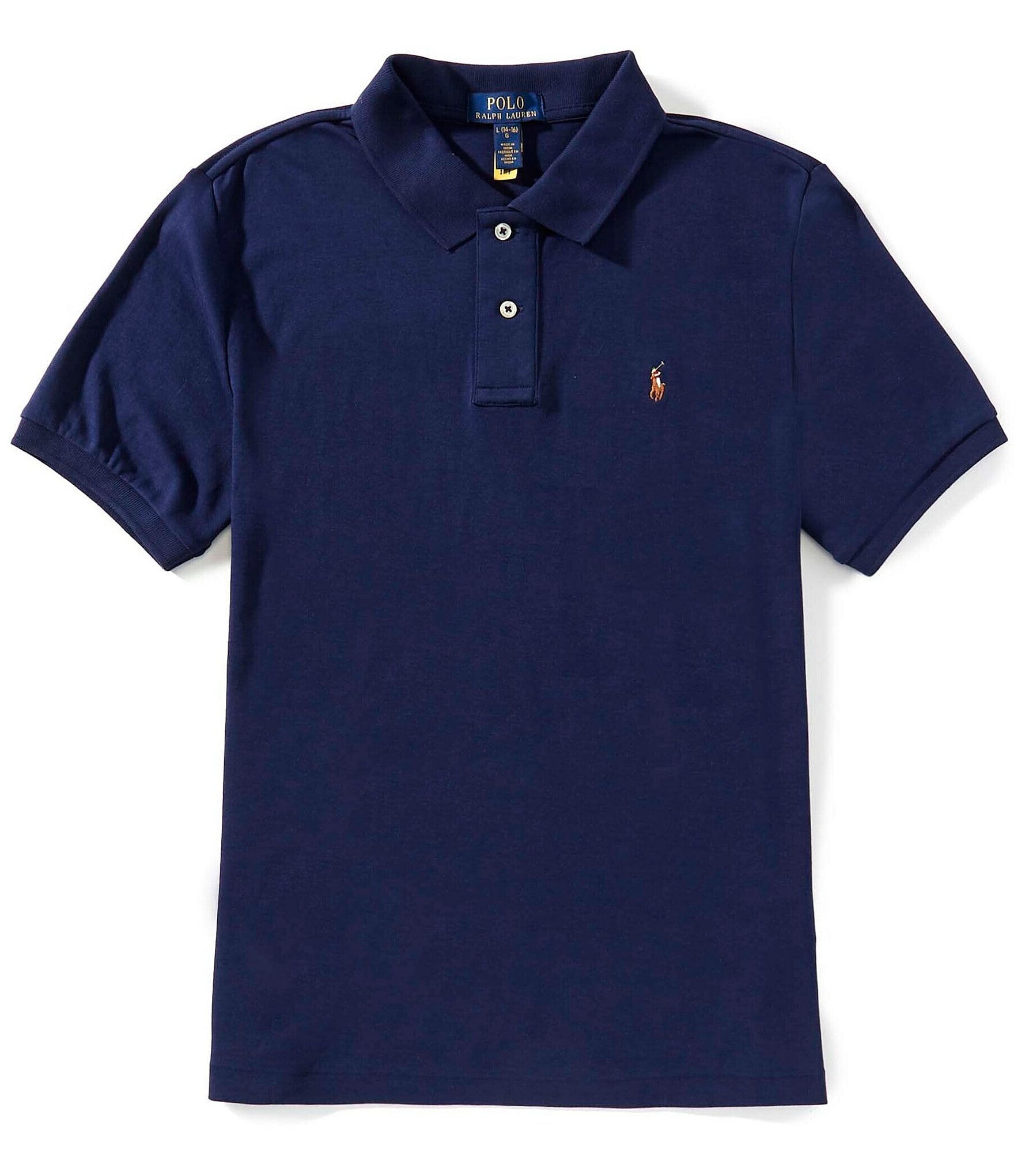 Polo Ralph Lauren Big Boys Short-Sleeve Soft Polo Shirt