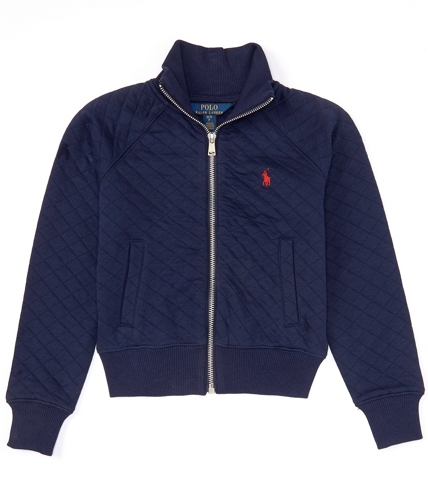POLO RALPH LAUREN Logo-Embroidered Shell-Trimmed Fleece Jacket for