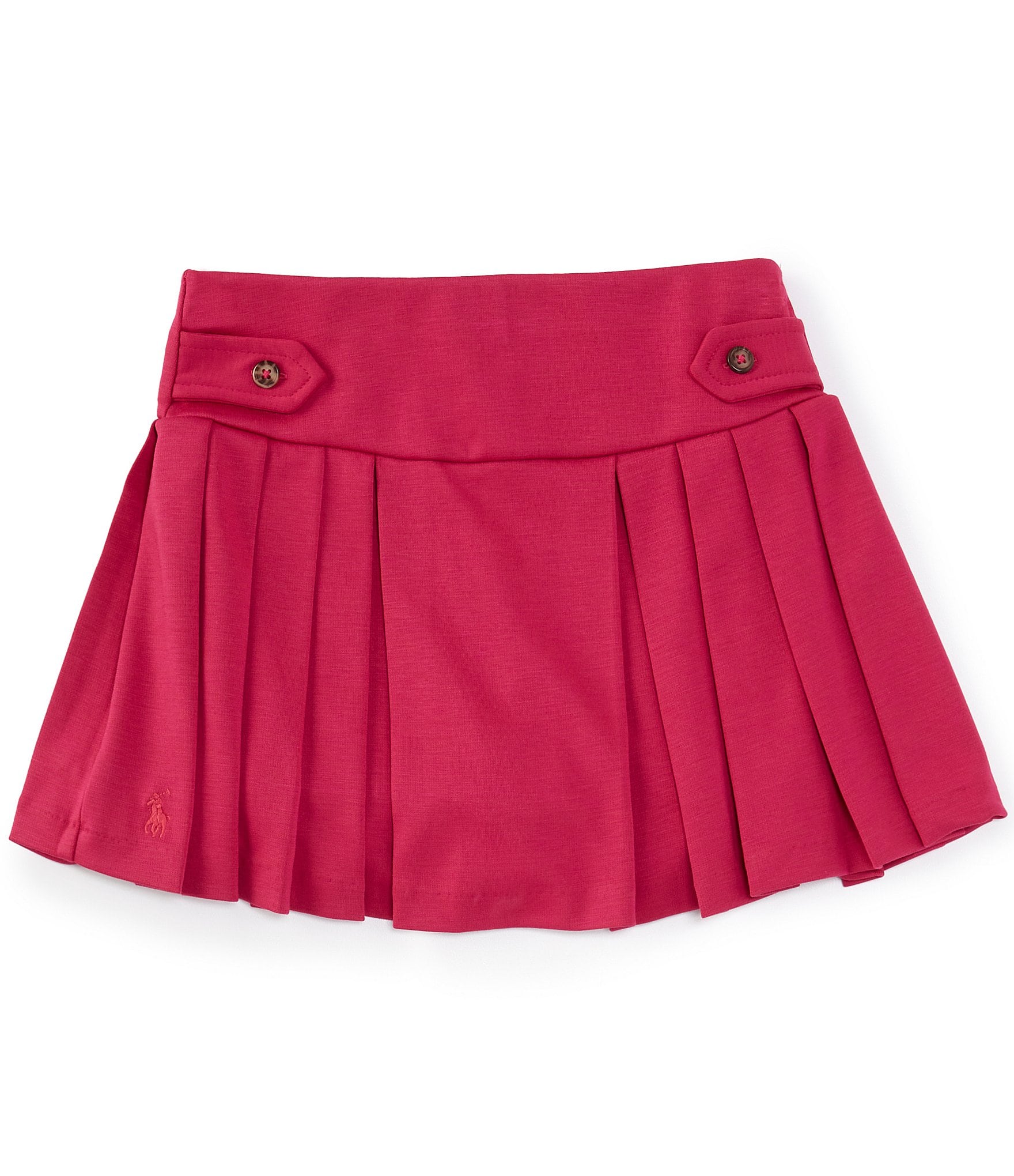 Polo Ralph Lauren Big Girls 7-16 Pleated Ponte Skort