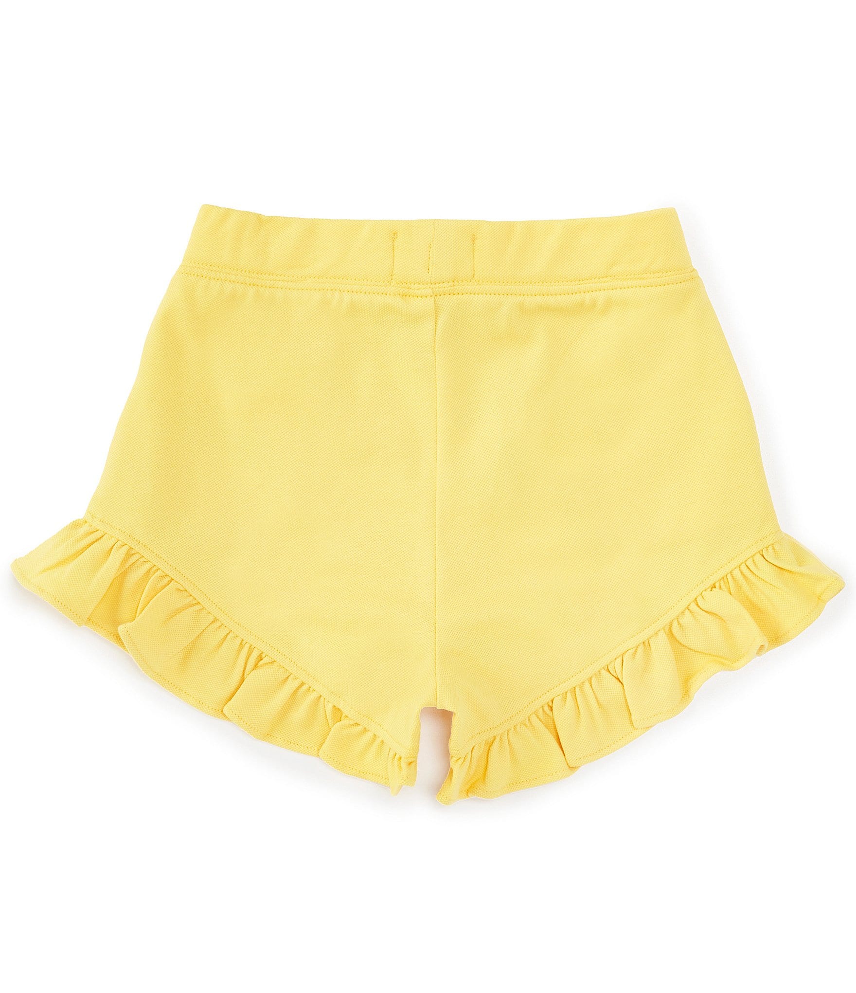 Polo Ralph Lauren Big Girls 7-16 Ruffled Stretch Mesh Shorts