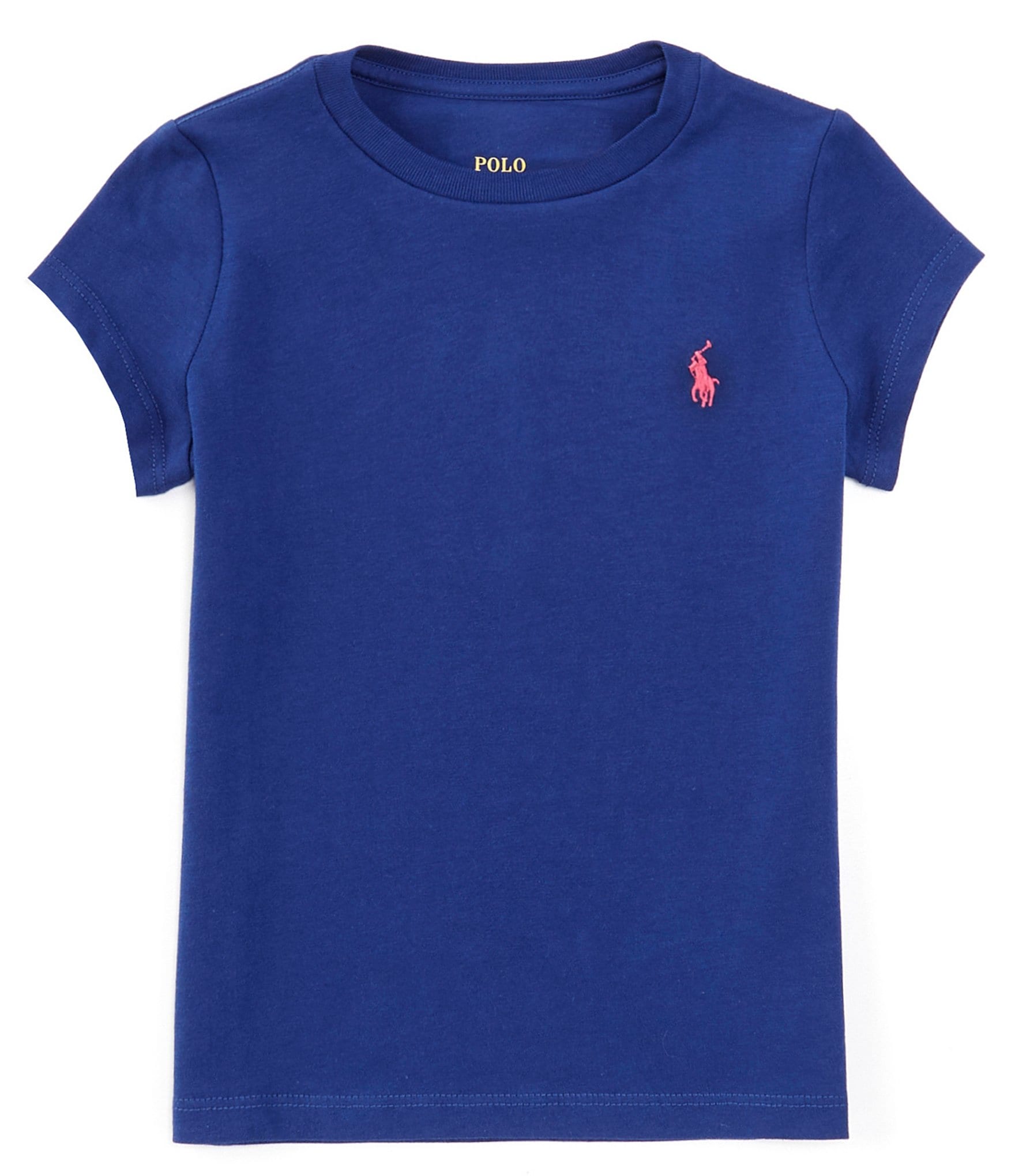 Polo Ralph Lauren Big Girls 7-16 Short Sleeve Jersey T-Shirt