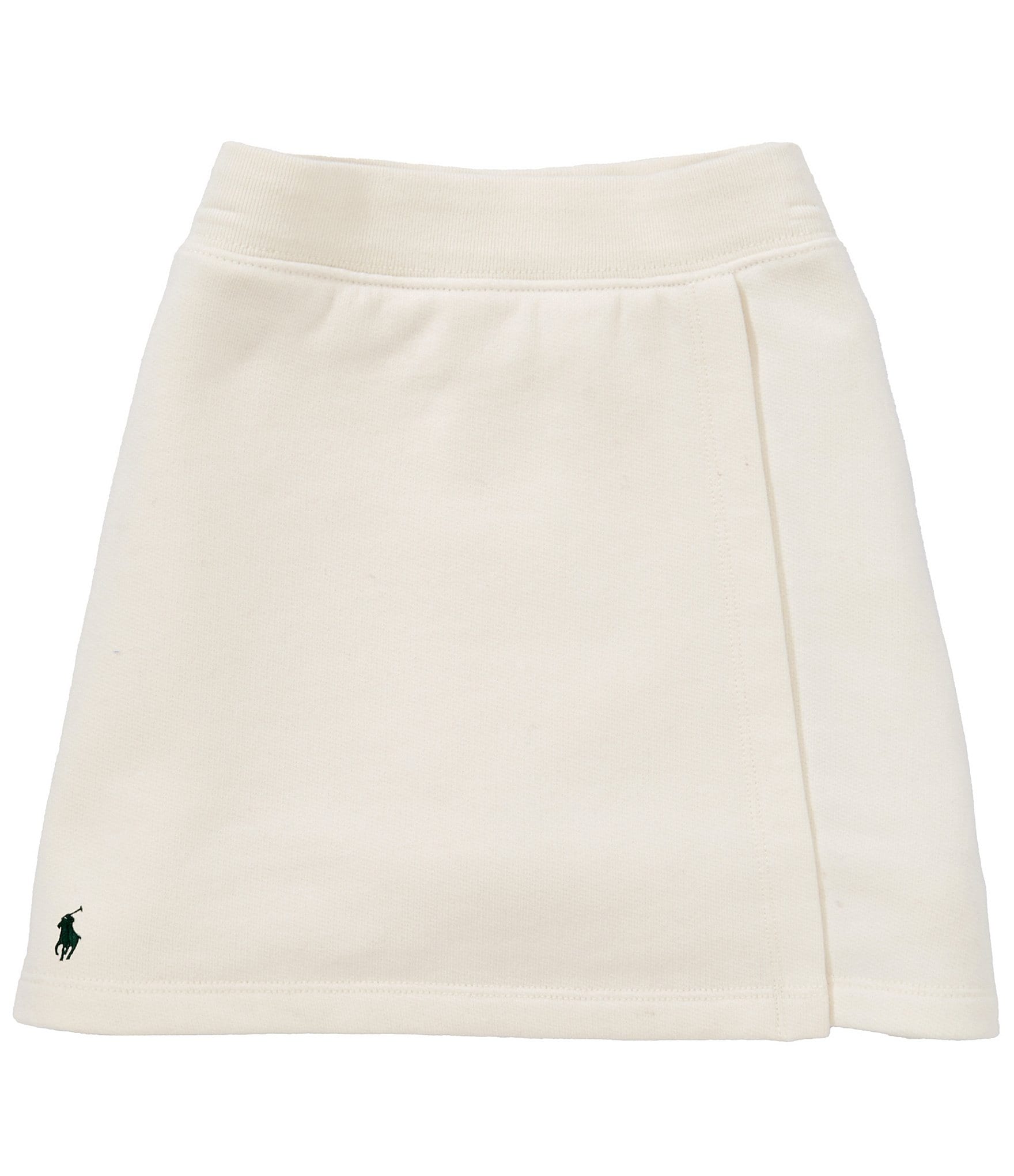 Polo Ralph Lauren Big Girls Faux-Wrap Fleece Skort