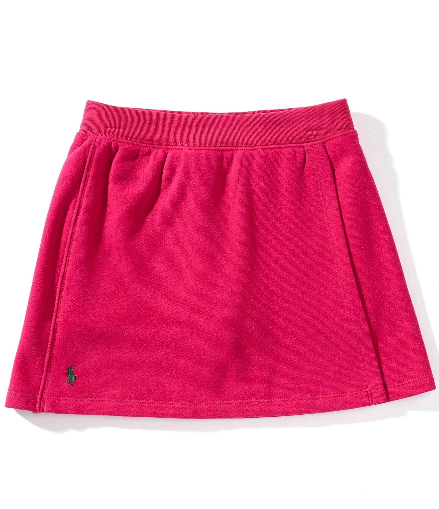 Polo Ralph Lauren Big Girls Faux-Wrap Fleece Skort