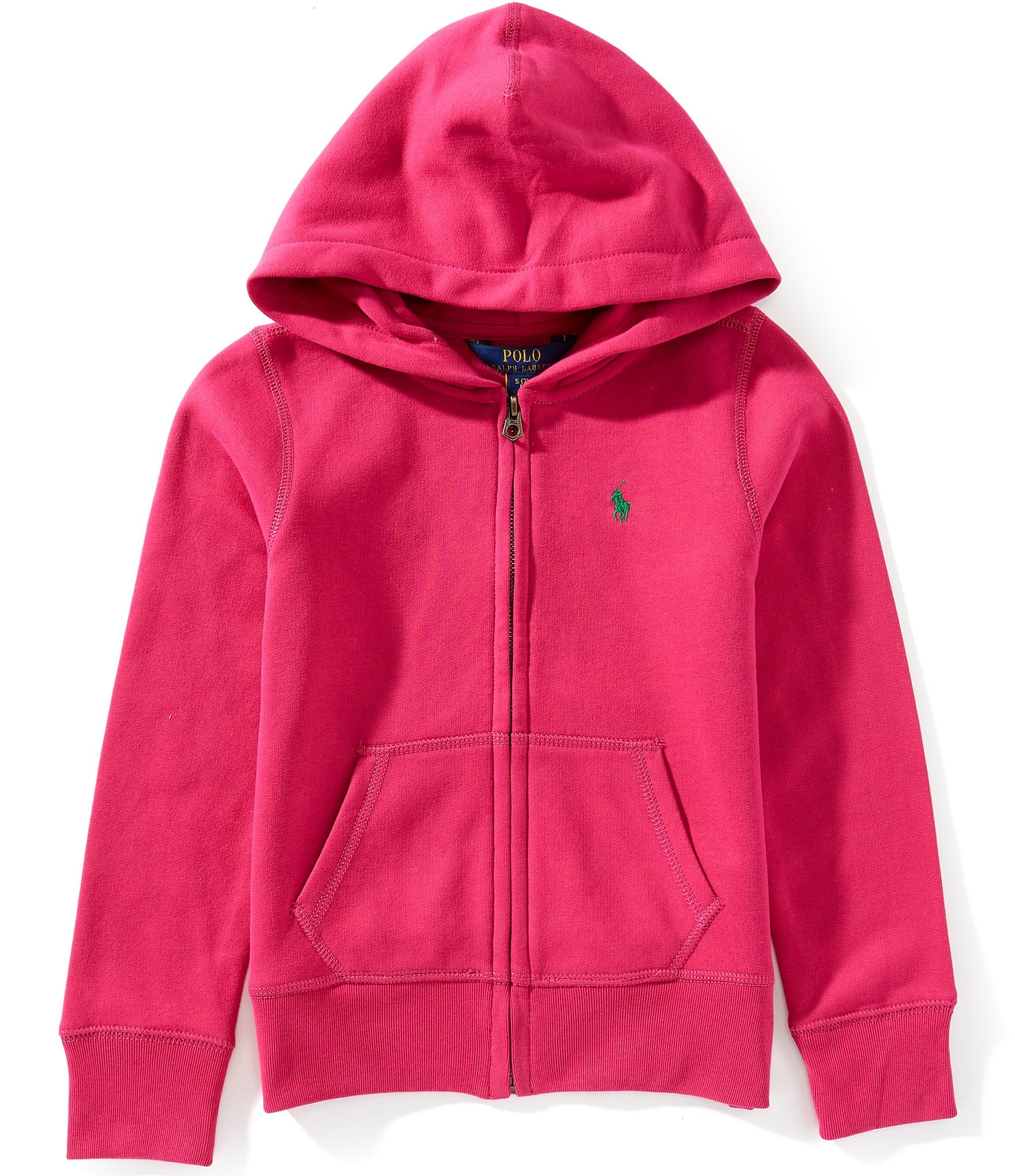 Polo Ralph Lauren Big Girls Long-Sleeve Fleece Hoodie