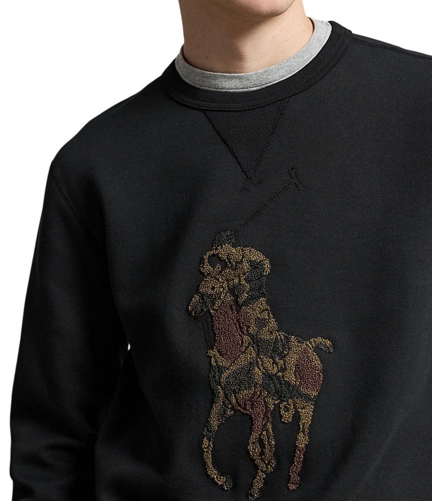 Polo Ralph Lauren Big Pony Double-Knit Sweatshirt
