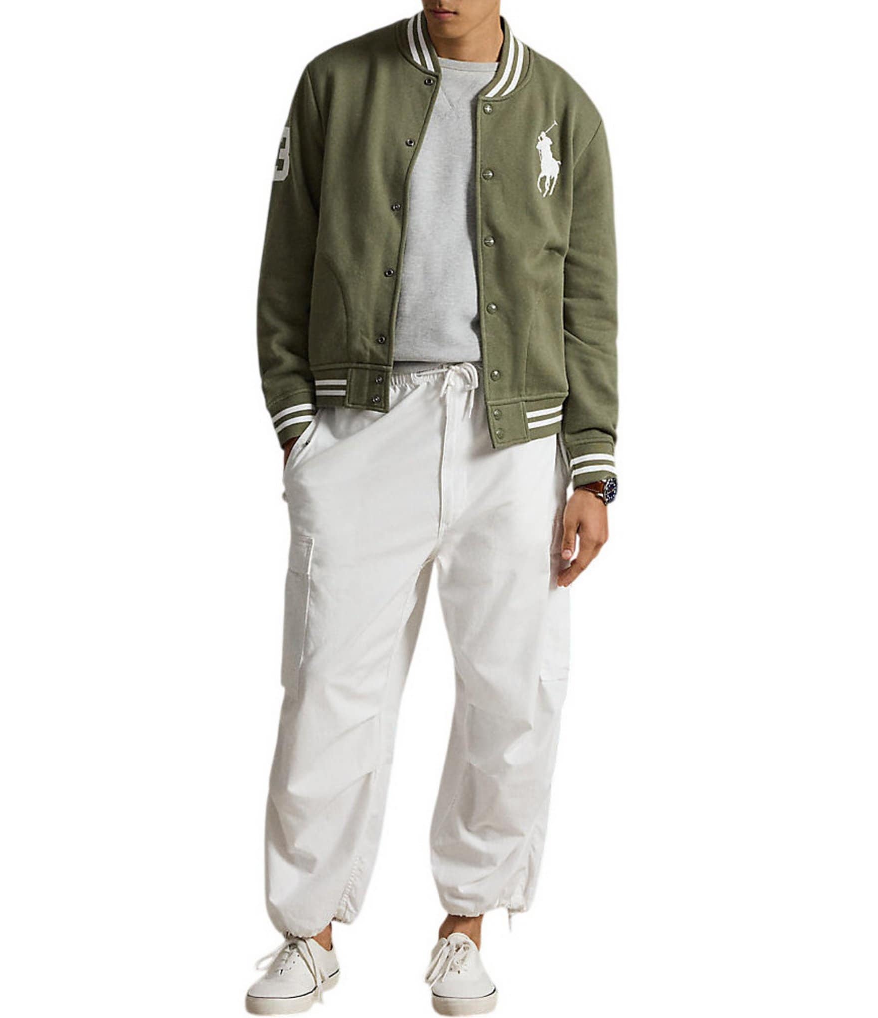 Polo Ralph Lauren Big Pony Fleece Baseball Jacket