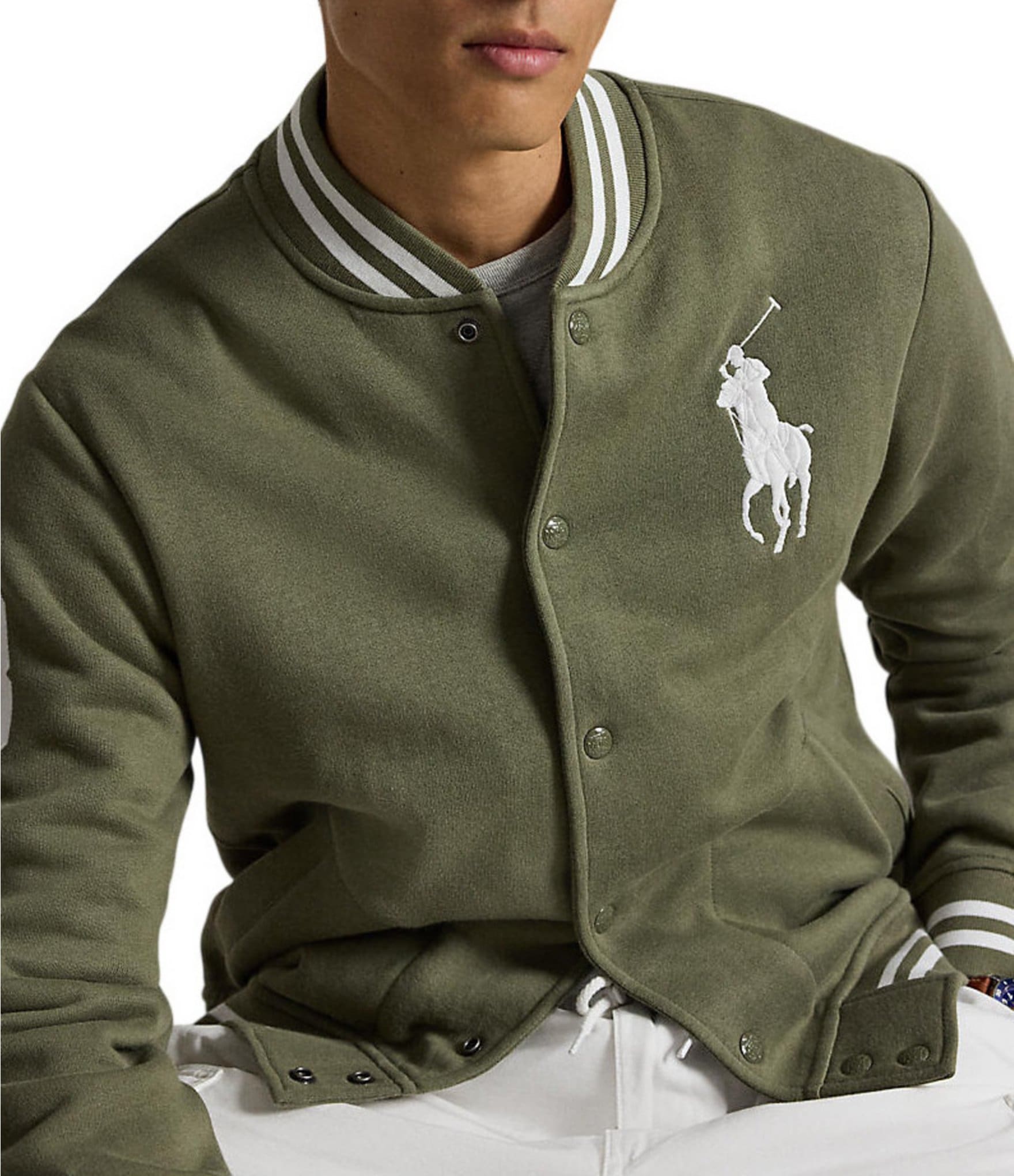 Polo Ralph Lauren Big Pony Fleece Baseball Jacket