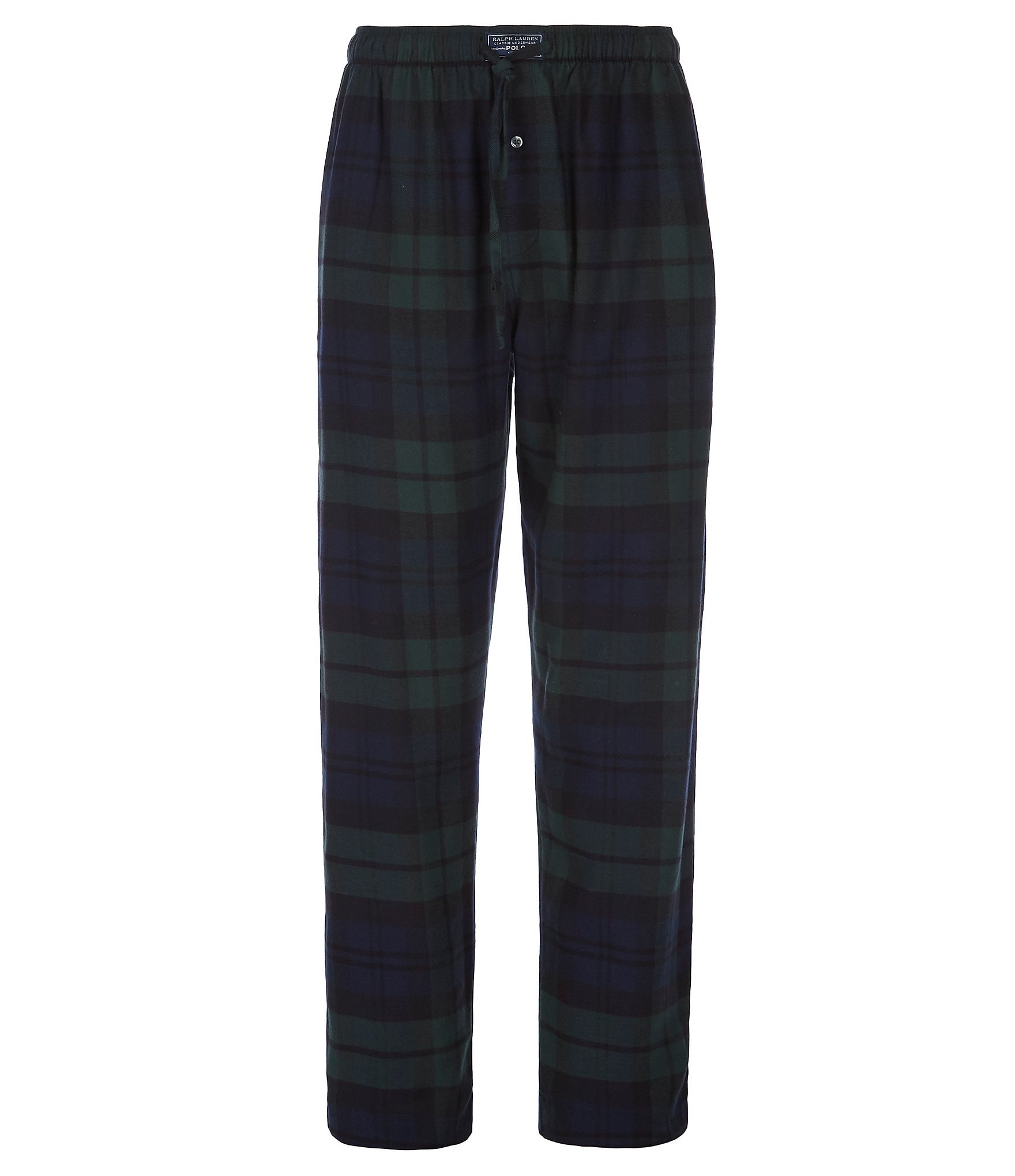 Polo Ralph Lauren Black Watch Plaid Flannel Pajama Pants