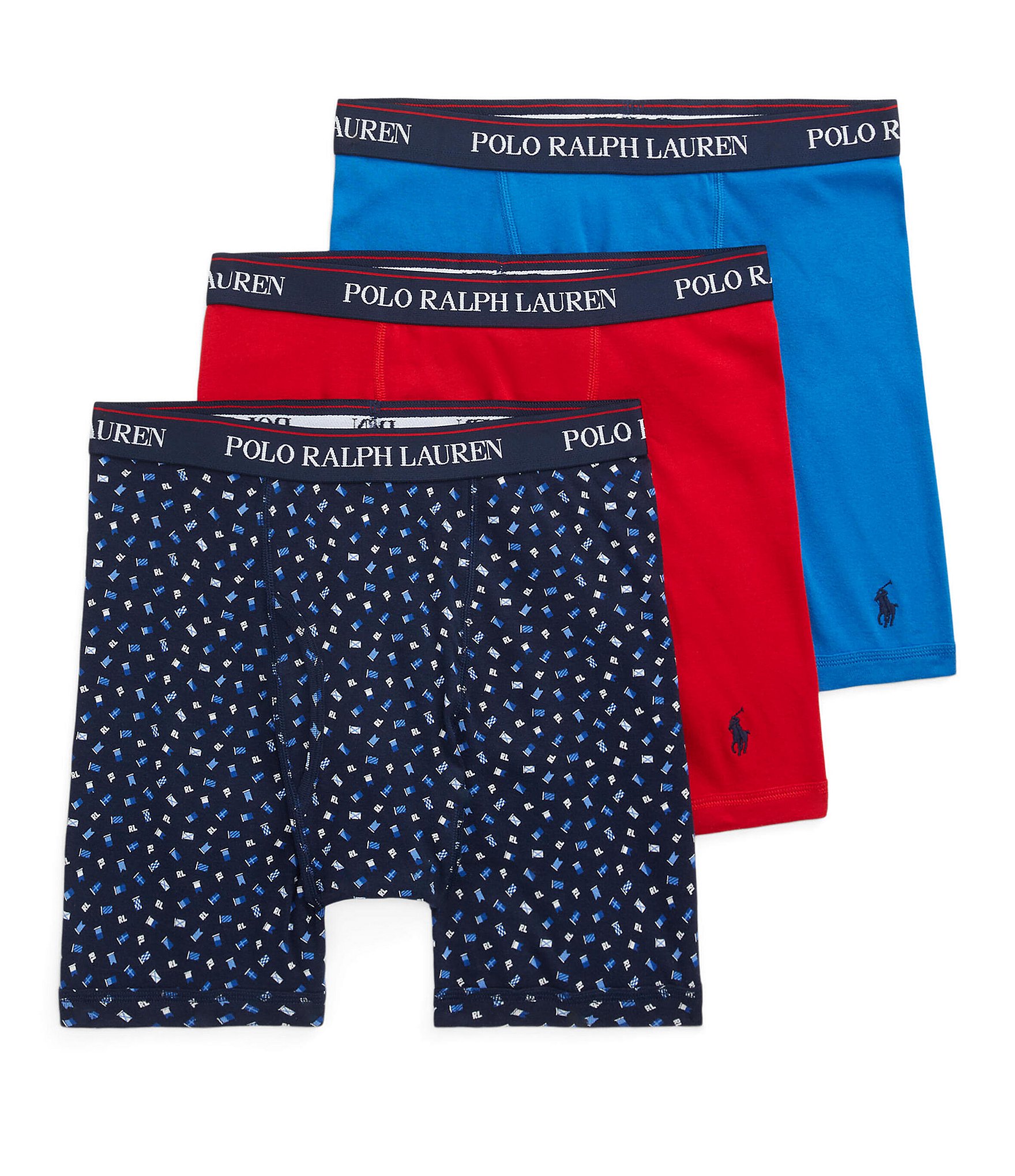 Polo Ralph Lauren Boxer Briefs 3-Pack | Dillard's