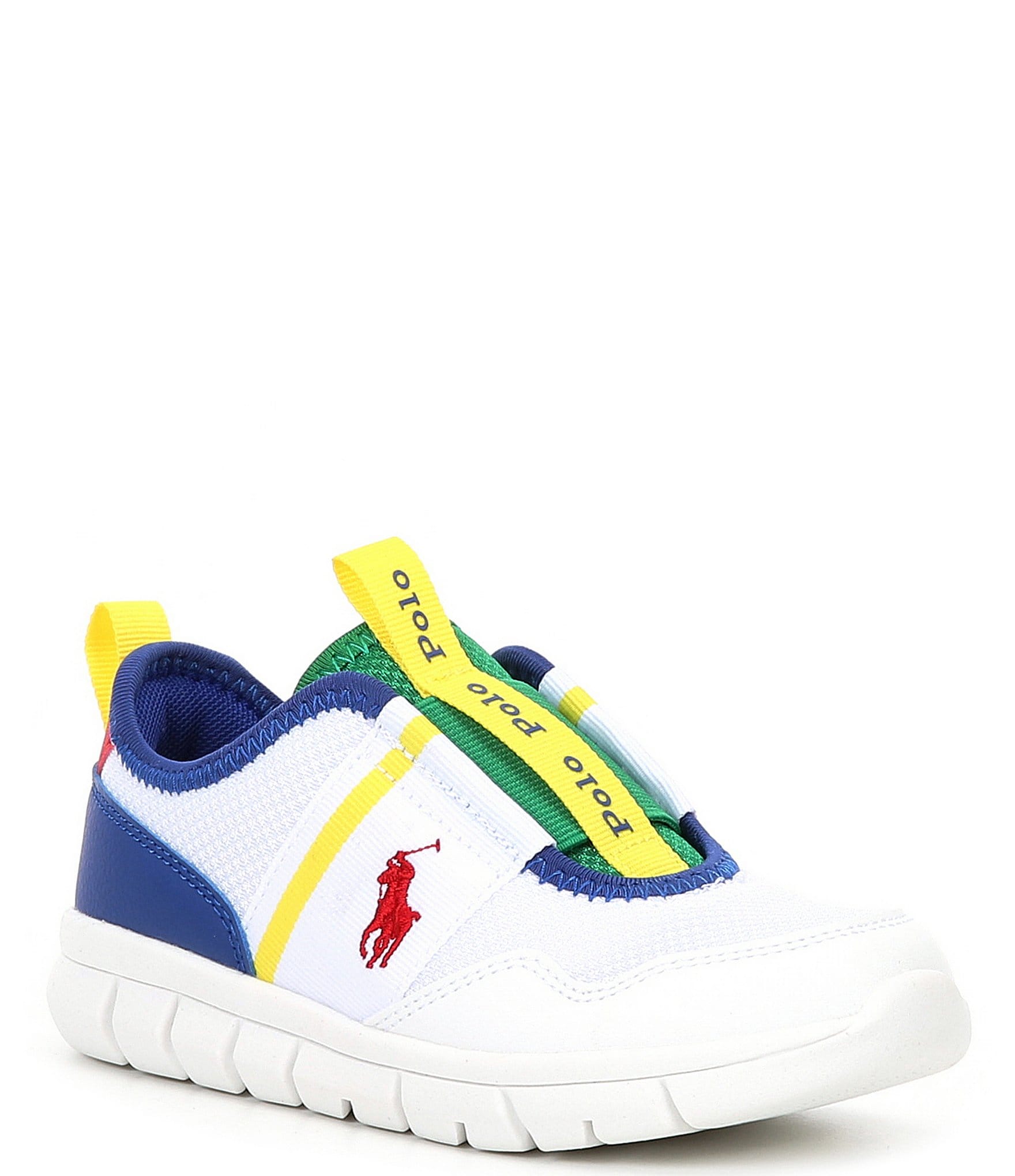Polo Lauren Boys' Barnes Athletic Slip-On Mesh Sneakers (Infant) | Dillard's