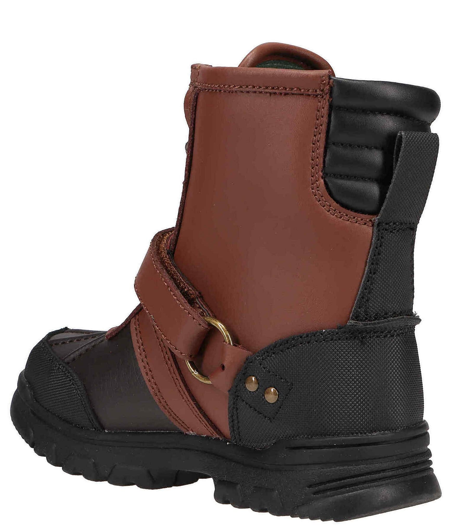 Polo Ralph Lauren Boys' Conquered Leather Boots (Toddler)