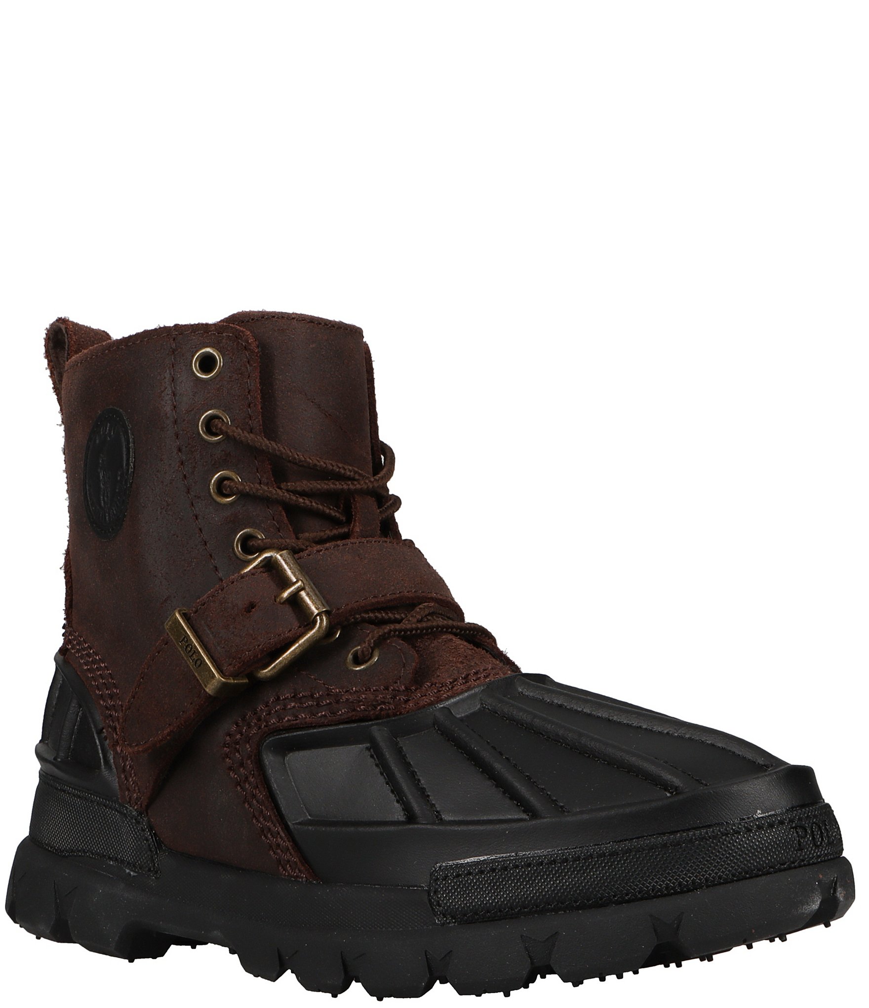 Polo Ralph Lauren Boys' Oslo Leather Buckled Boots (Youth) | Dillard's