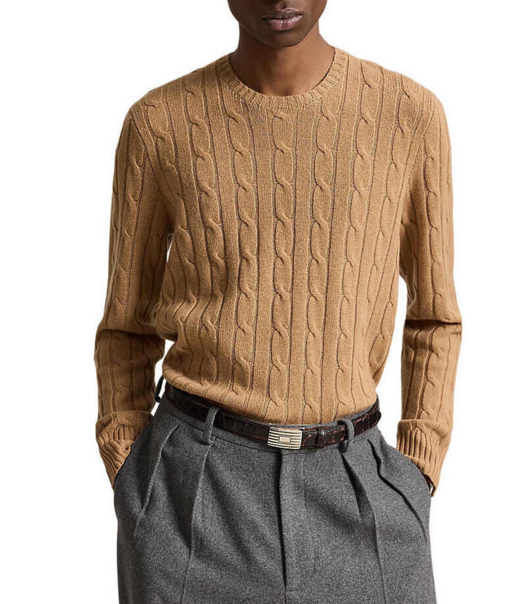 Polo Ralph Lauren Cable Knit Cashmere Sweater