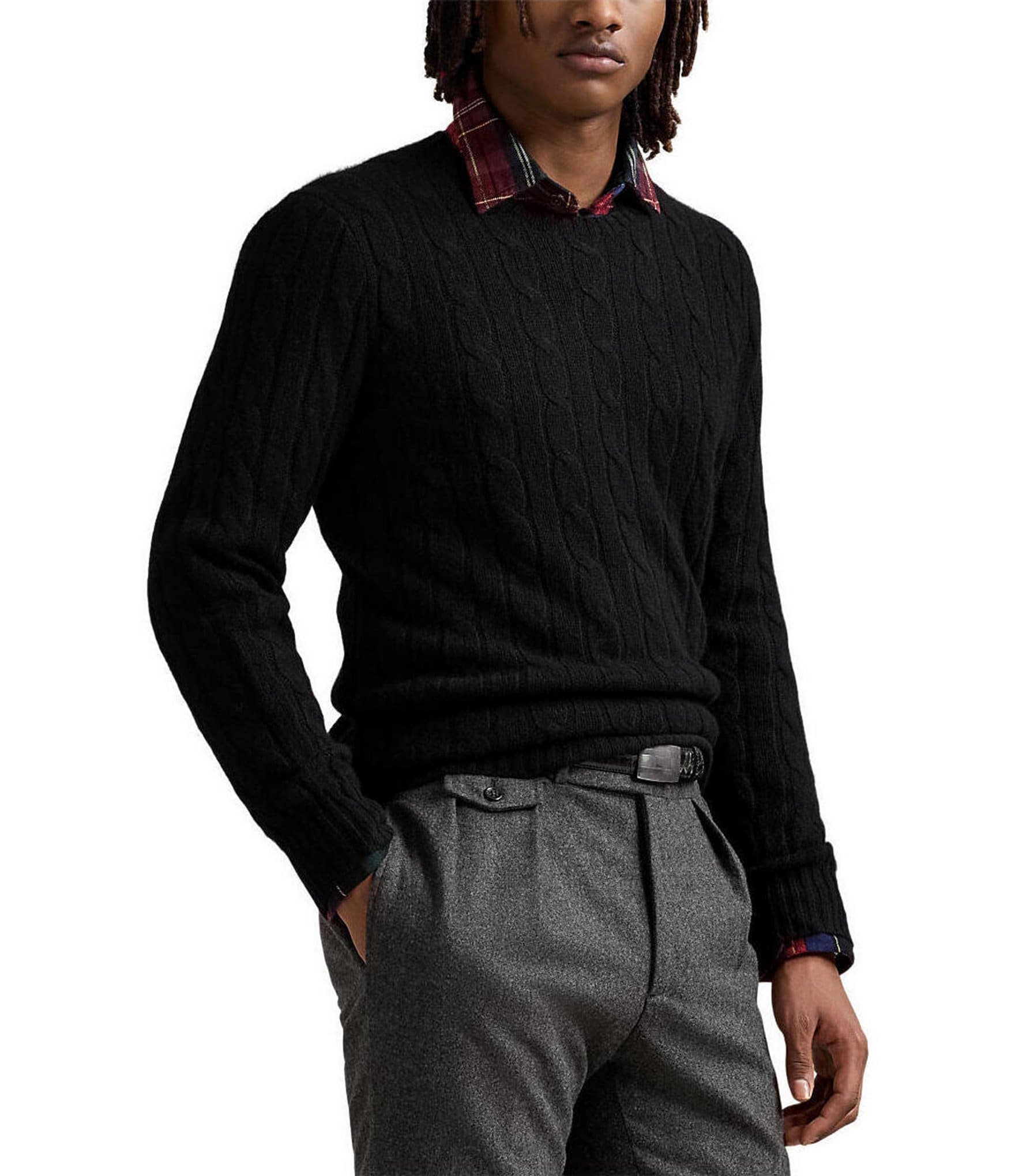 Polo Ralph Lauren Cable Knit Cashmere Sweater