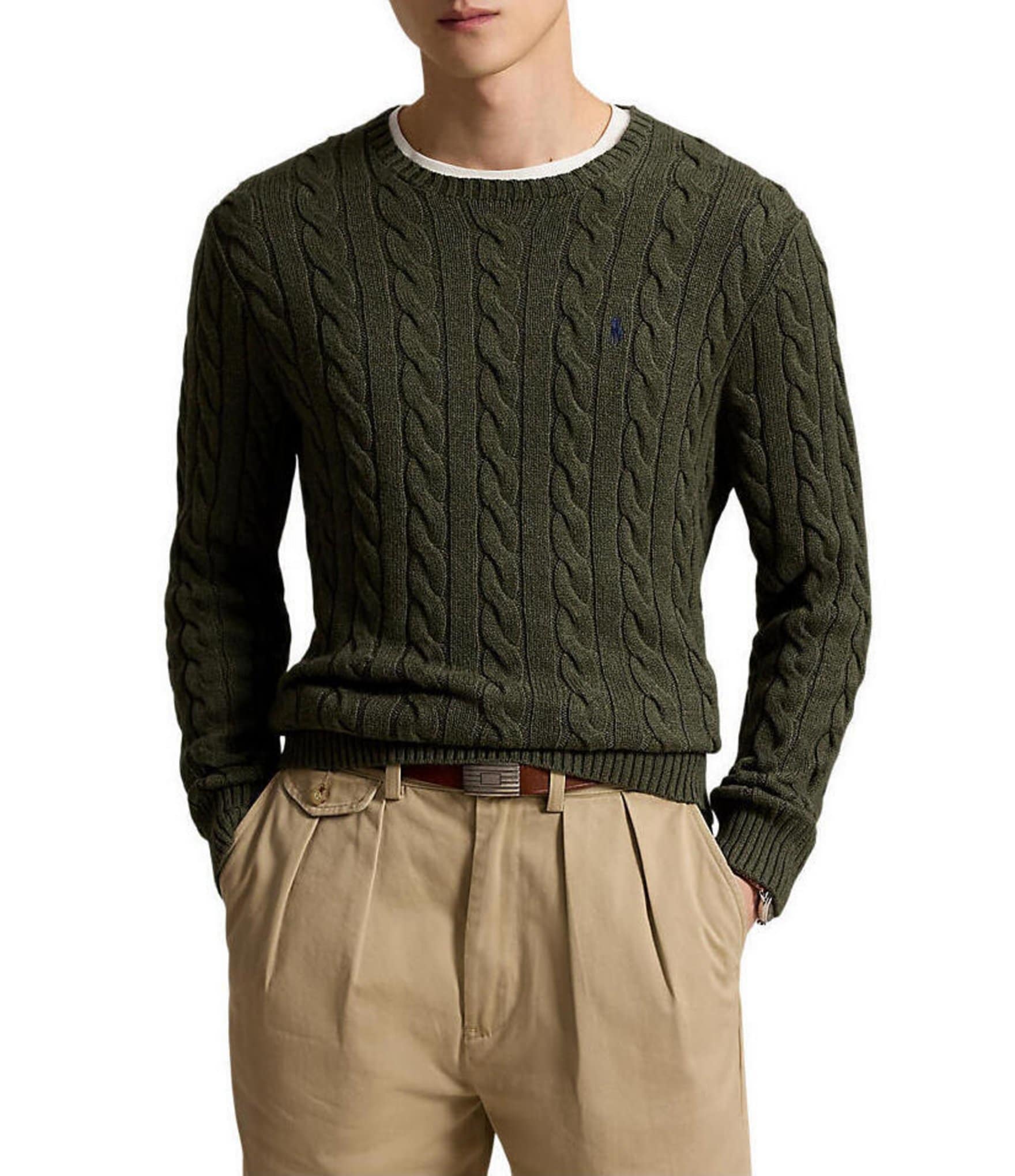 Polo Ralph Lauren Cable Knit Cotton Sweater