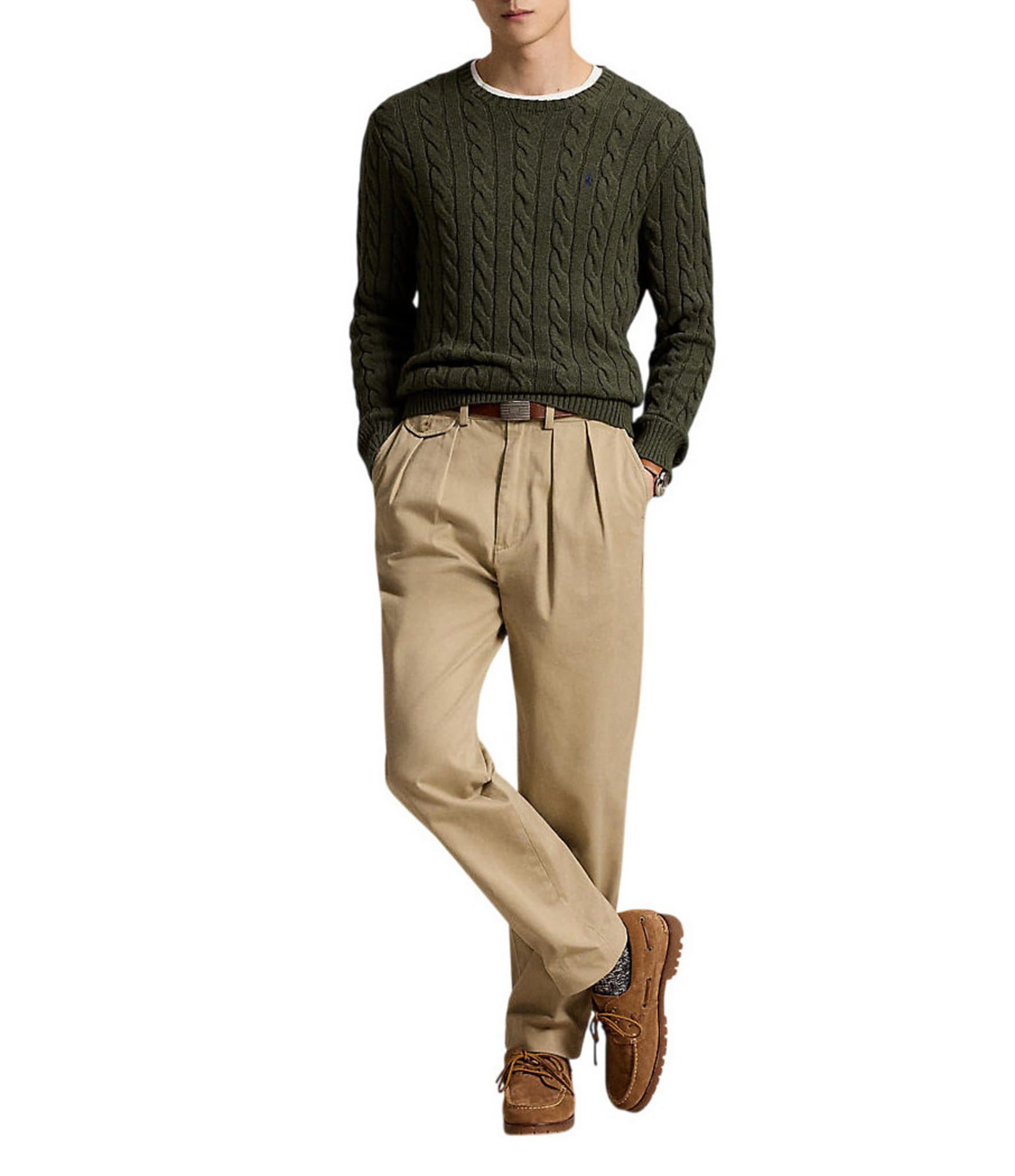 Polo Ralph Lauren Cable Knit Cotton Sweater