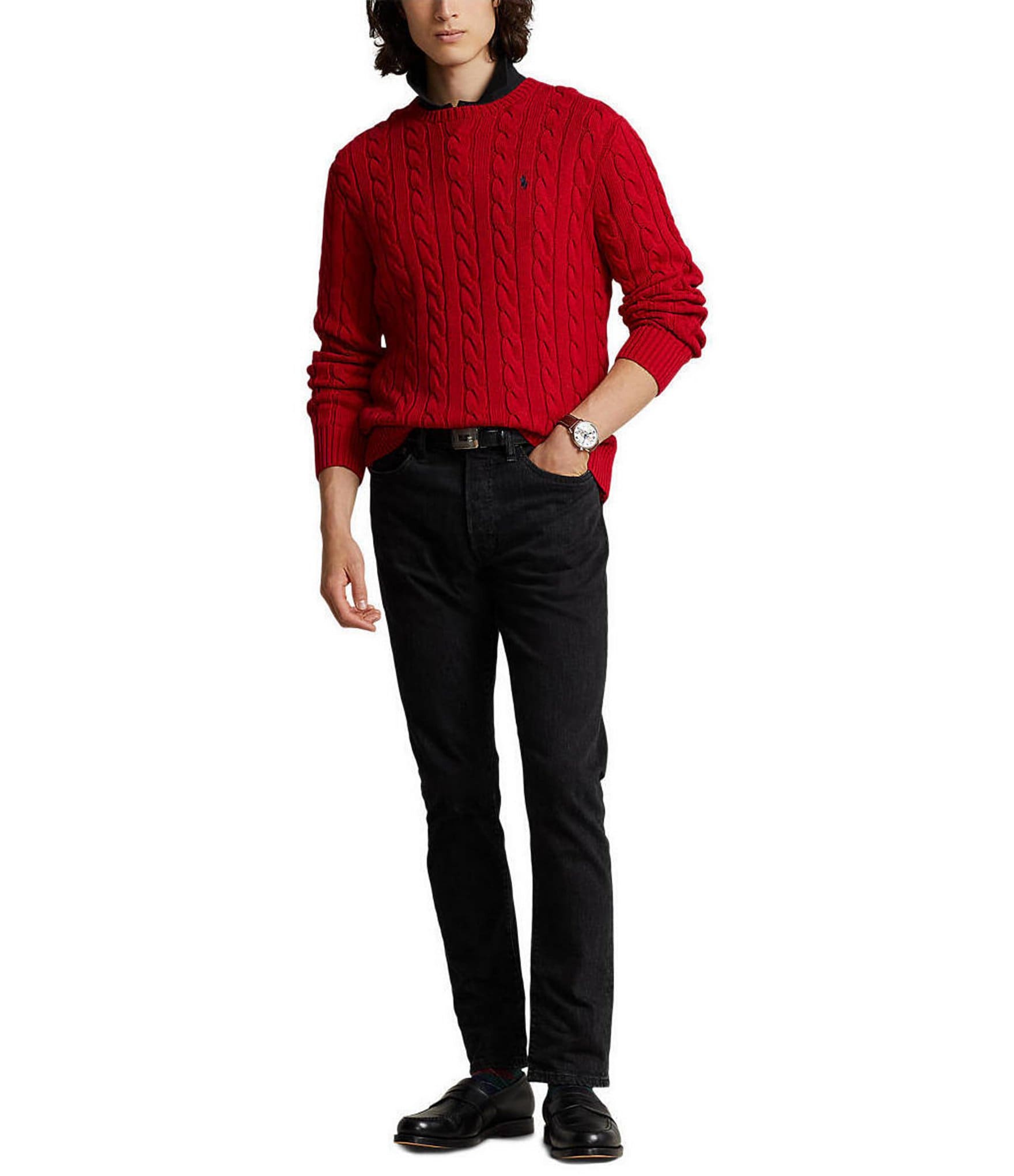 Polo Ralph Lauren Cable Knit Cotton Sweater