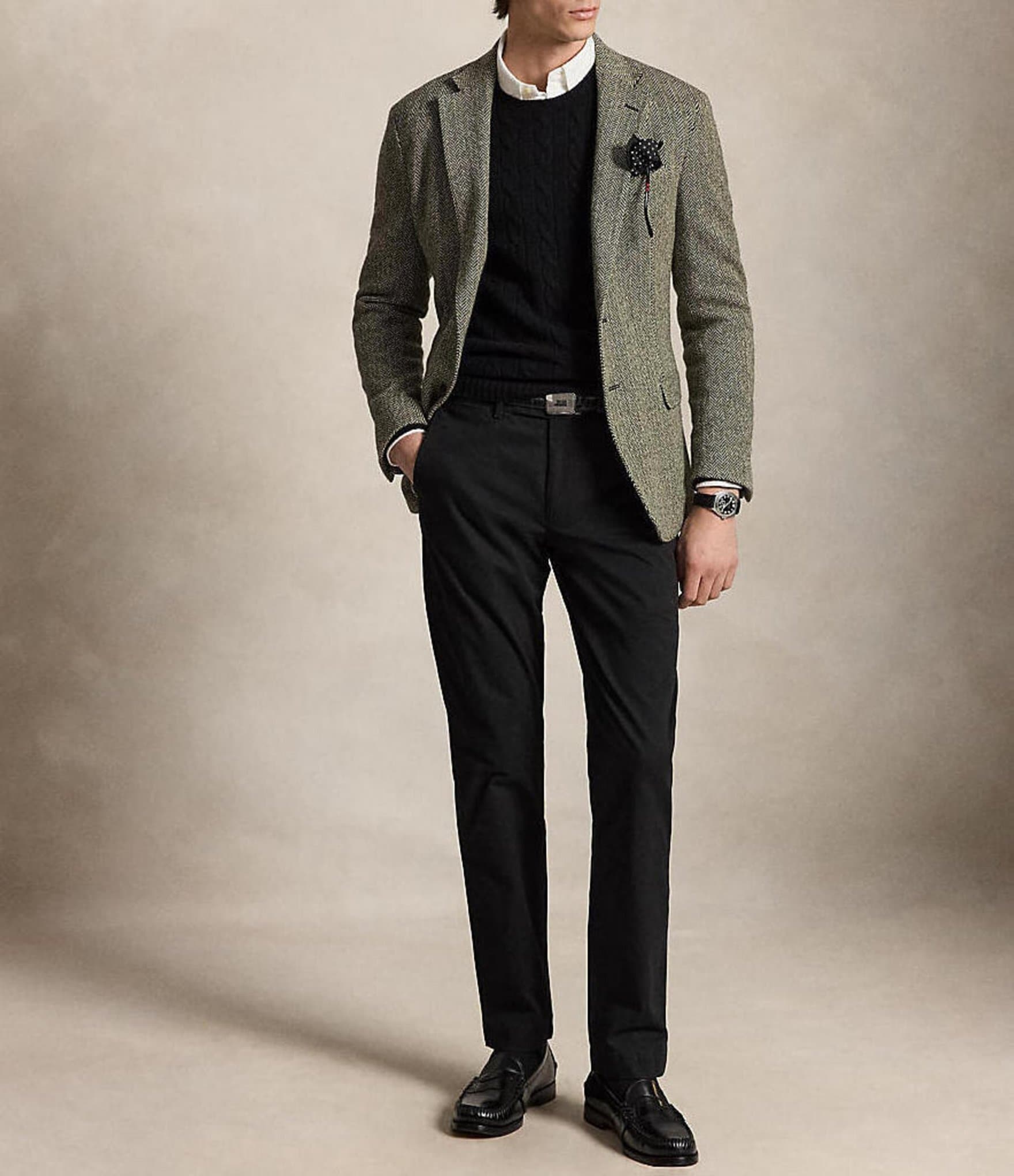 Polo Ralph Lauren Cable-Knit Wool Cashmere Sweater
