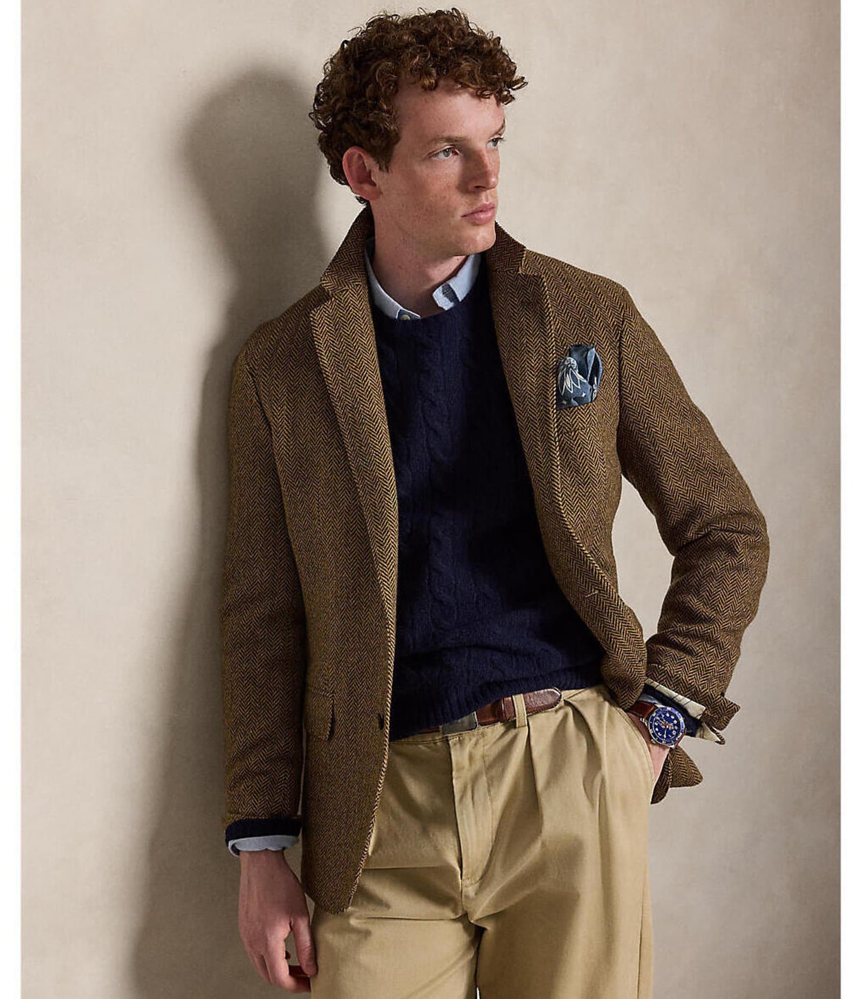 Polo Ralph Lauren Cable-Knit Wool Cashmere Sweater