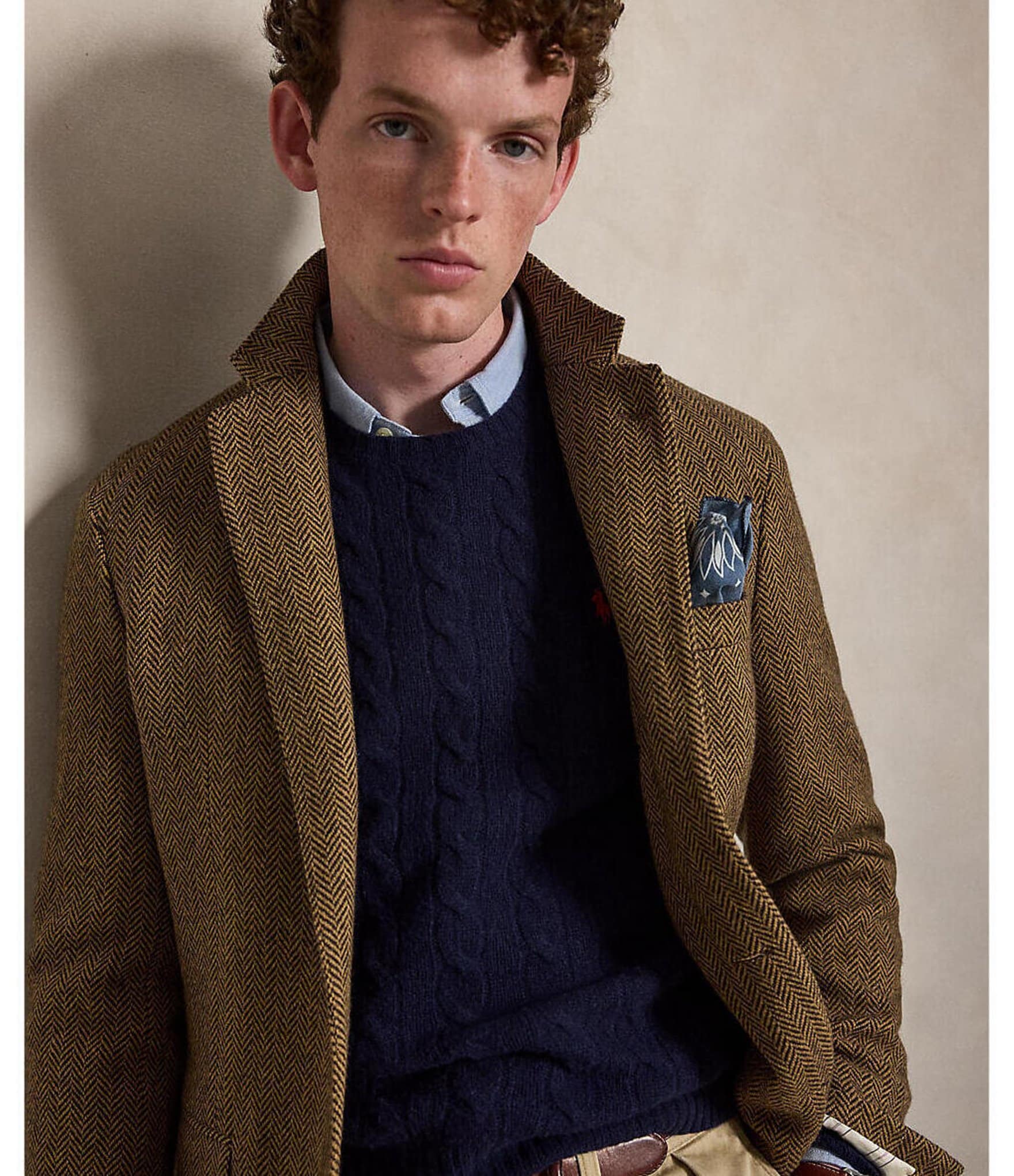 Polo Ralph Lauren Cable-Knit Wool Cashmere Sweater