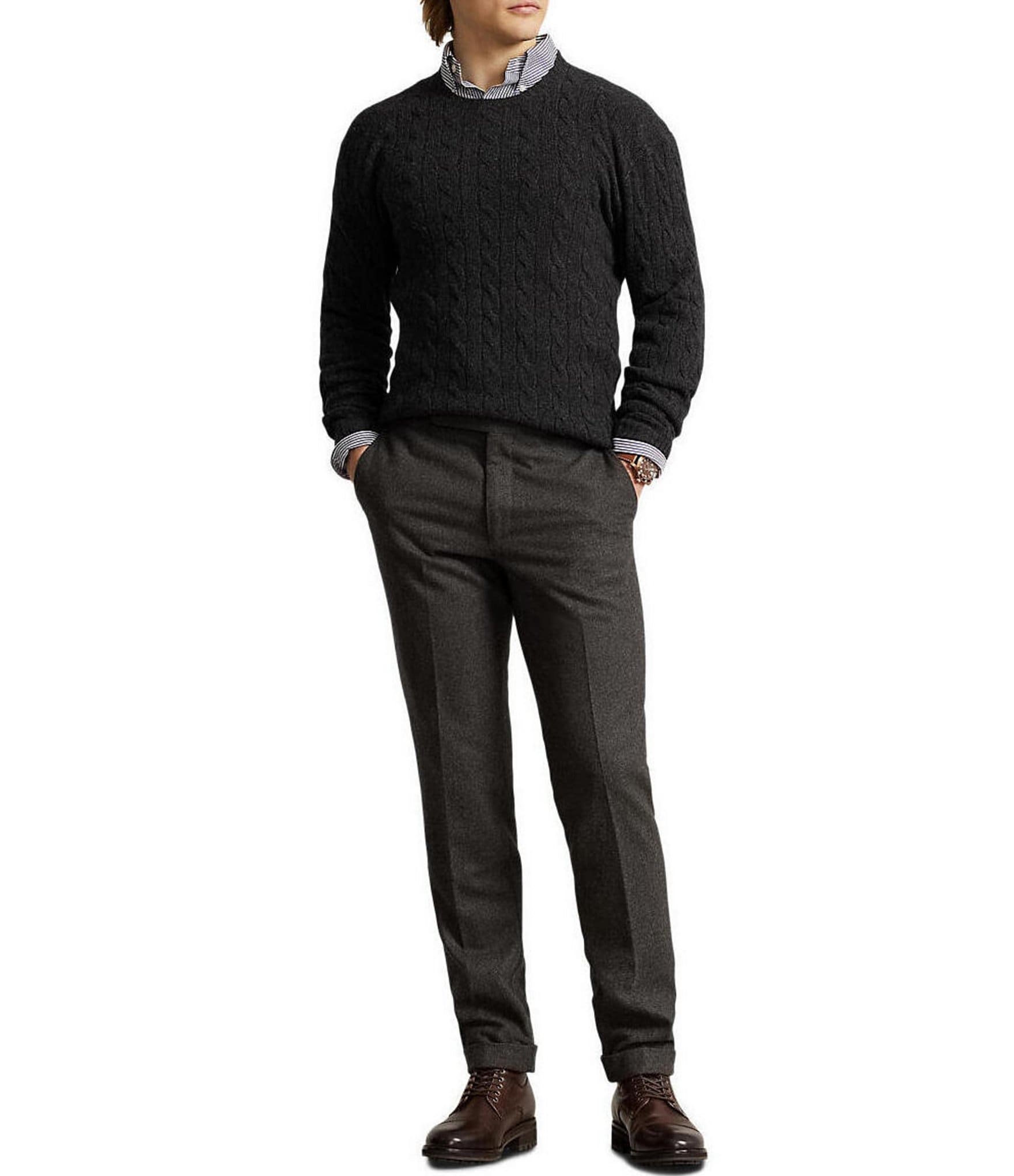 Polo Ralph Lauren Cable-Knit Wool Cashmere Sweater