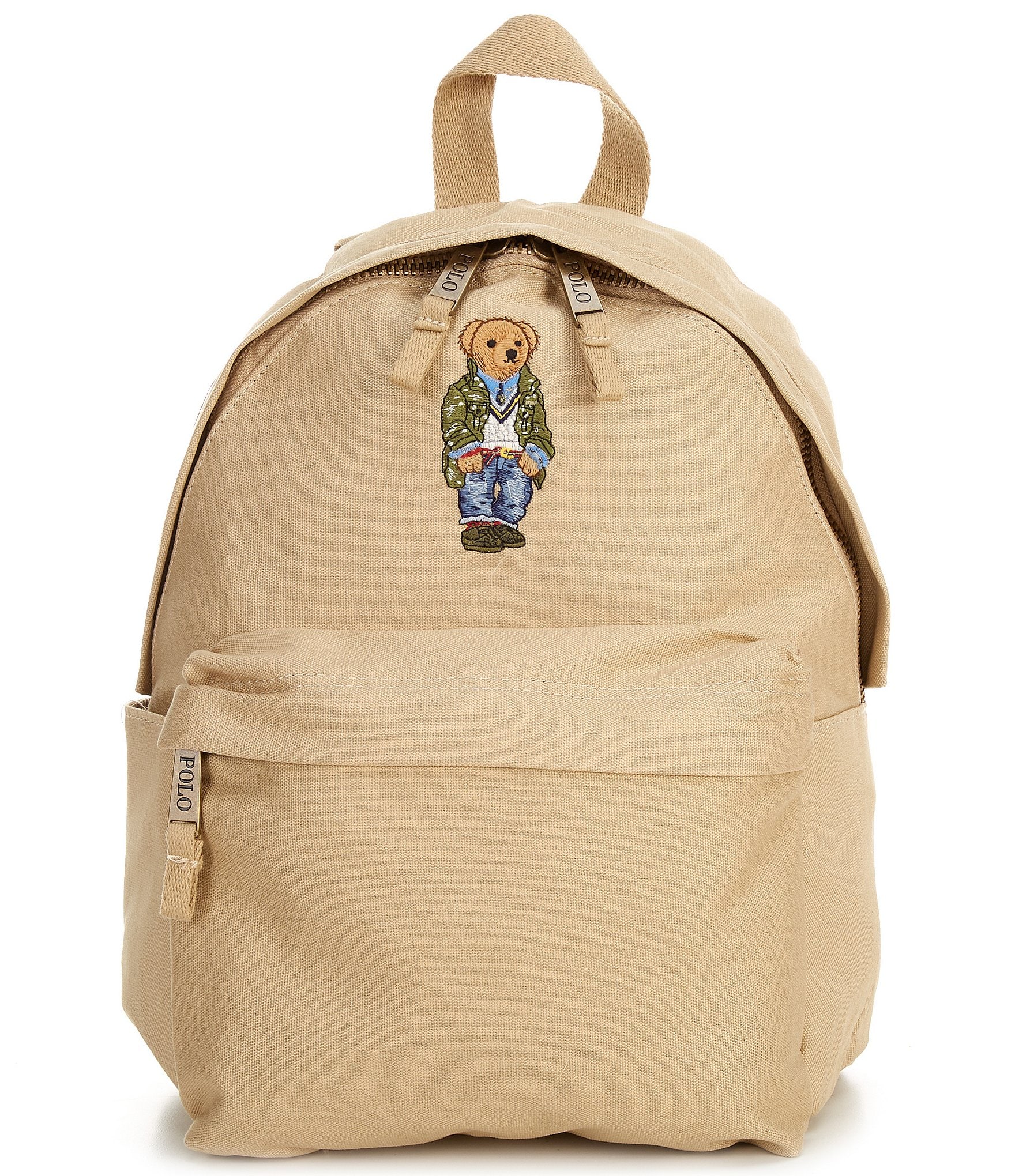 Polo Ralph Lauren Kids Canvas Polo Bear Backpack Coastal