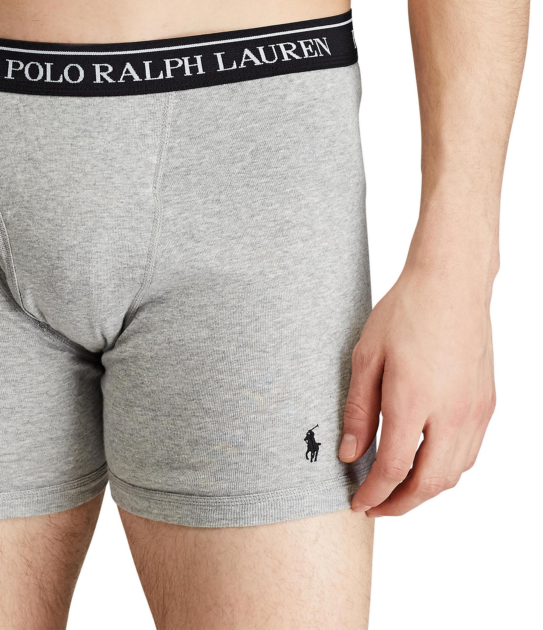 Polo Ralph Lauren Classic Cotton Assorted Boxer Briefs 5-Pack