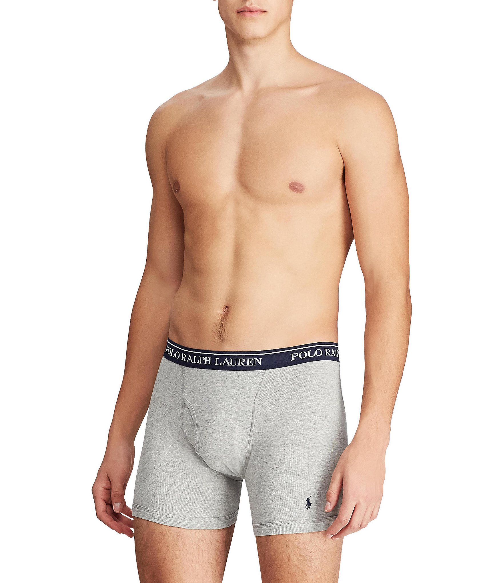 Polo Ralph Lauren Classic Cotton Assorted Boxer Briefs 5-Pack