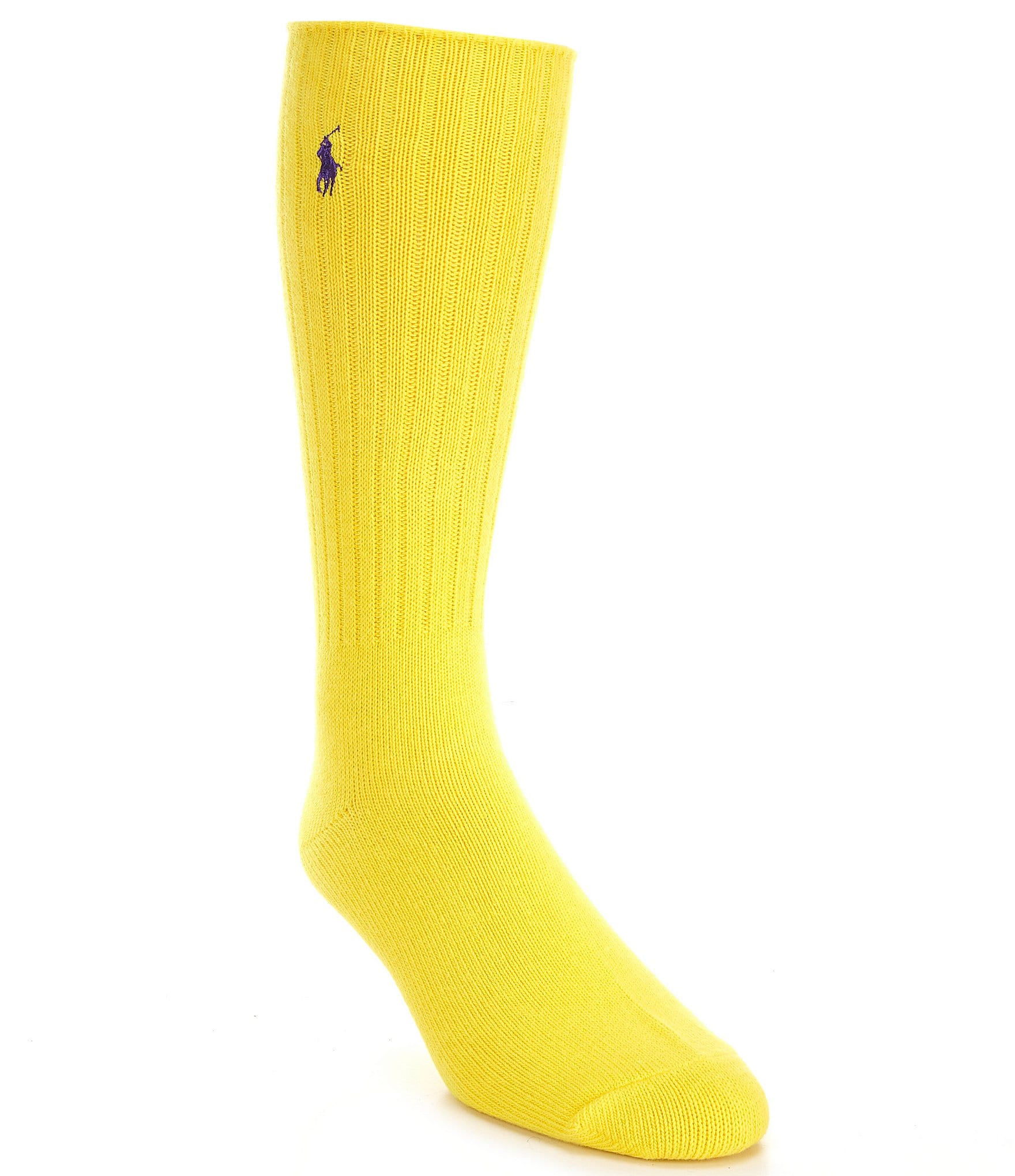 Polo Ralph Lauren Cotton Rib Single Crew Socks